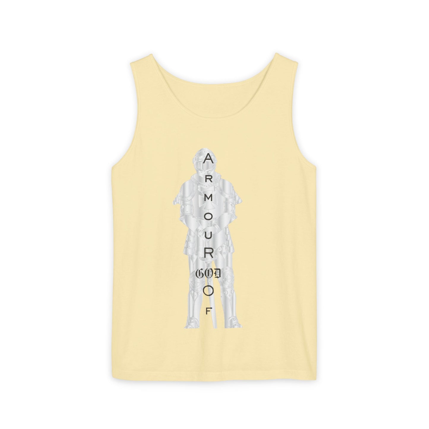 Mens Armour Of God Tank Top, Summer Shirt, Casual Wear, Gifts for Him, Faith based Fitness Apparel, Christian inspired Clothing