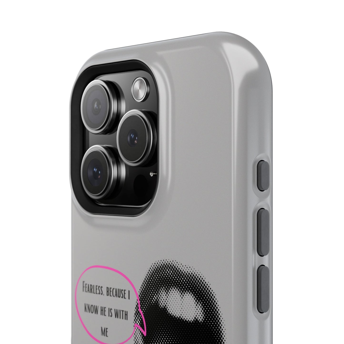 Fearless Impact-Resistant Phone Case; Durable Phone Protector, inspirational Gift, phone Accessory, Trendy Tech Item, Everyday Use