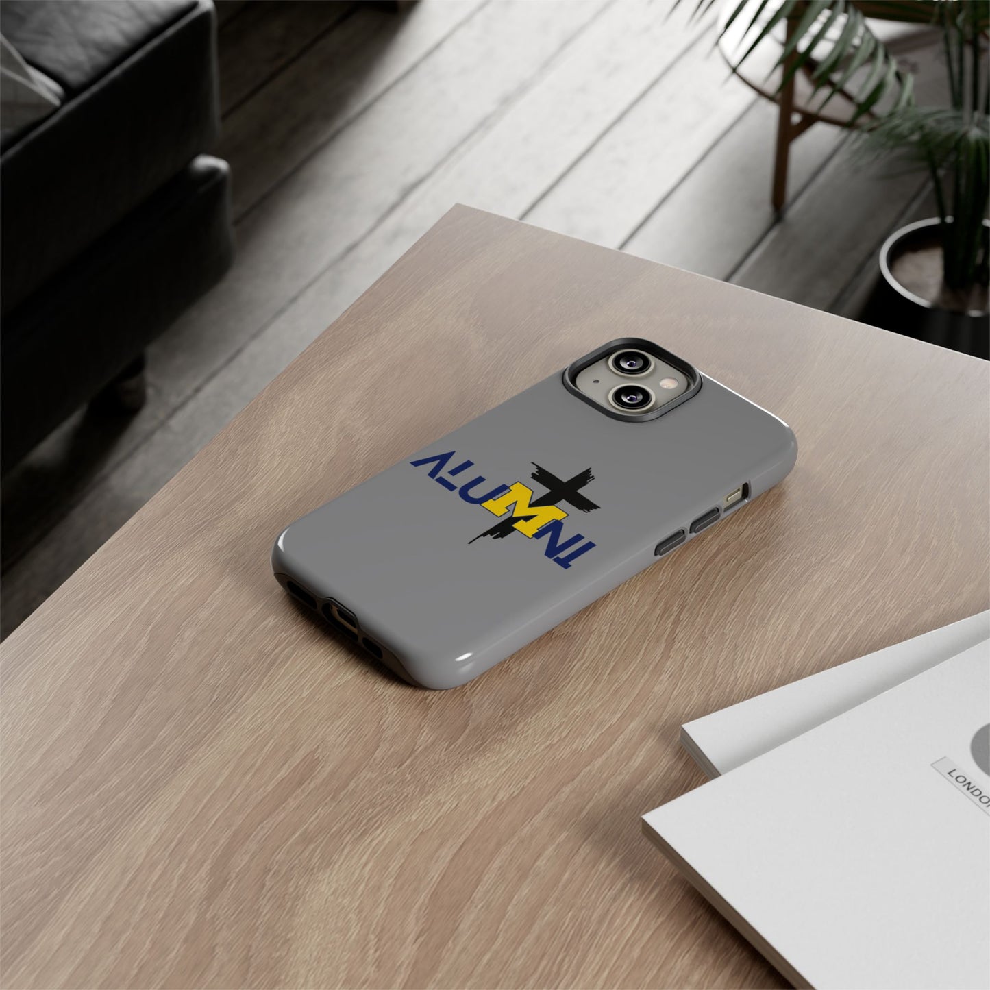 Michigan State themed Alumni Phone Case, faith Inspired Tough Cases for Graduates, Unique Gift for College Alumni, Christian themed Durable Phone Cover, Graduation gift for christian college student