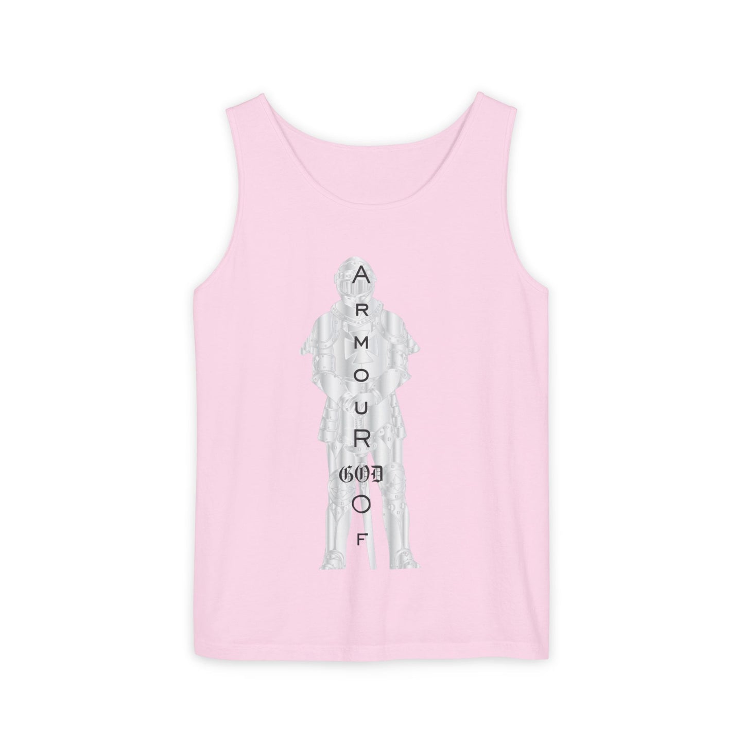 Mens Armour Of God Tank Top, Summer Shirt, Casual Wear, Gifts for Him, Faith based Fitness Apparel, Christian inspired Clothing