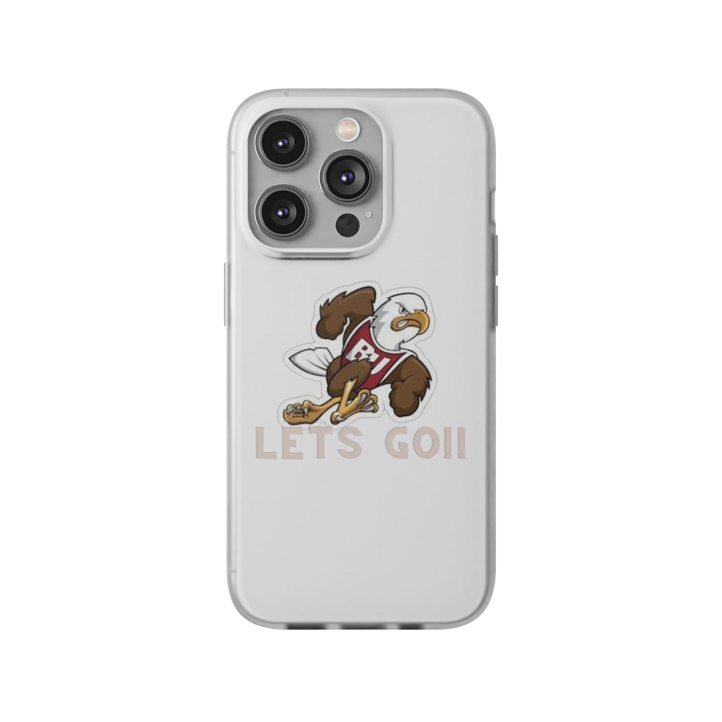 Biola themed Sporty Flexi Phone Case, Perfect for university students, sports Fans, Students, Motivational Gift, back to school phone casesCase