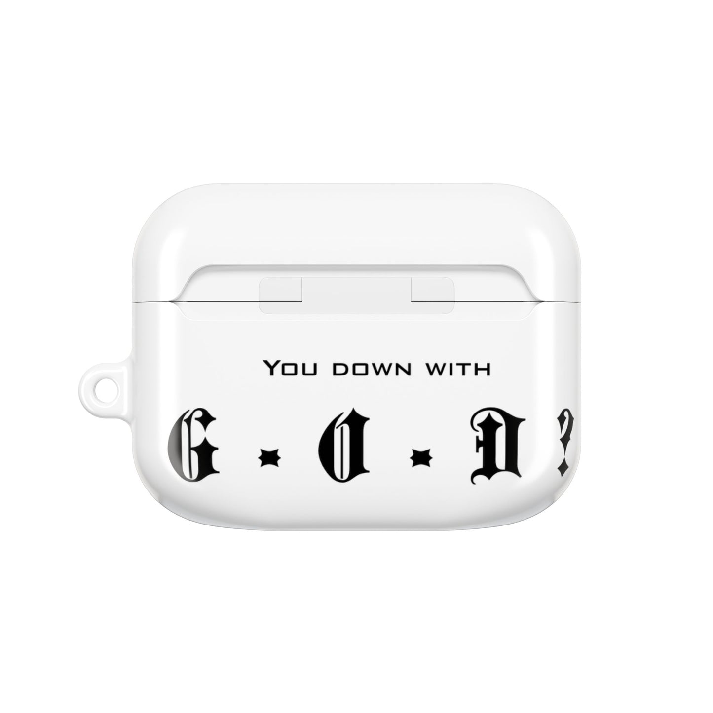 Bible inspired AirPod Case - You Down With God? Design, Accessory for Music Lovers, Gift for Friends & Family, Festival & Everyday Use