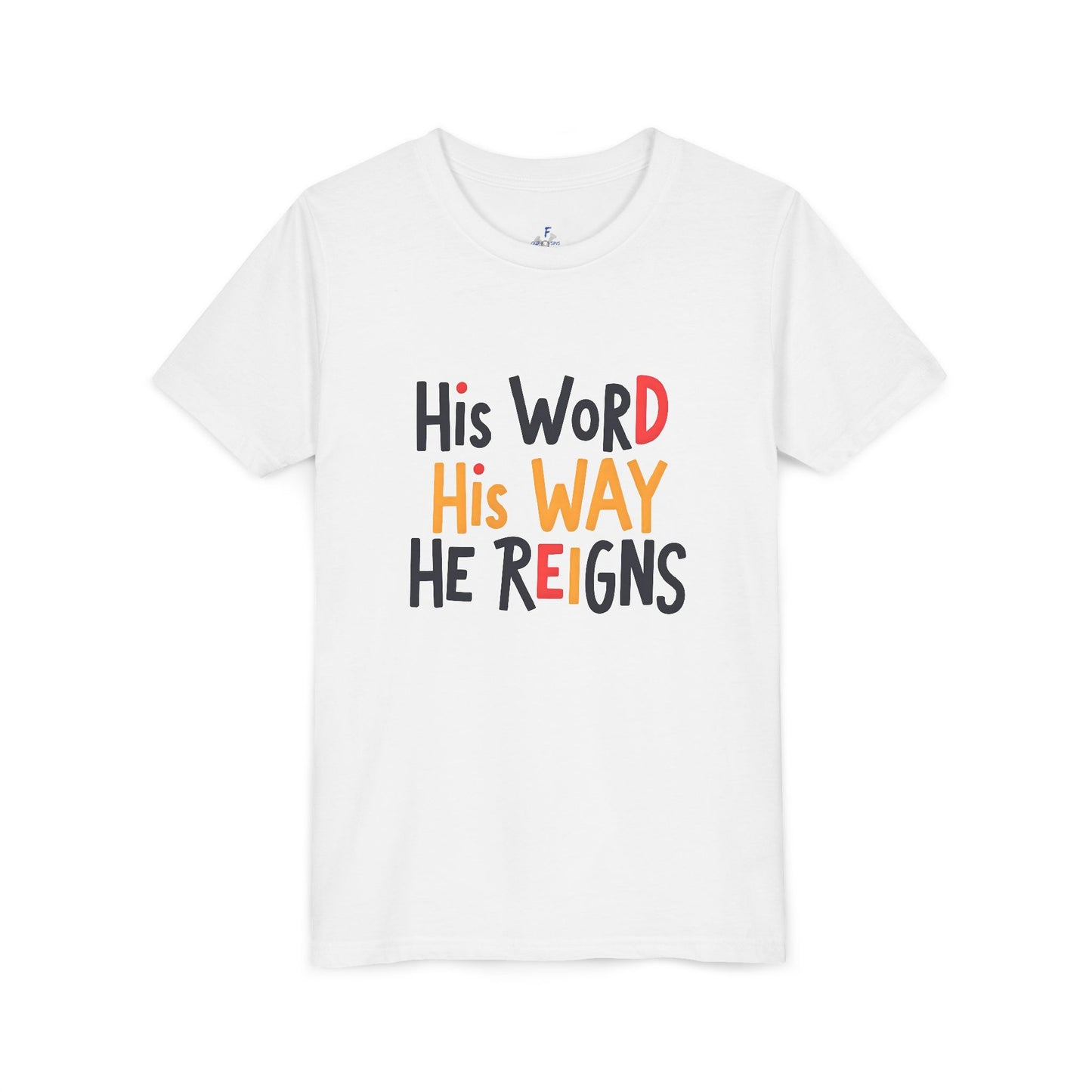 Faith-Inspired Youth Tee, Christian T-Shirt, Religious Kids Shirt, Inspirational Gift, Summer Outfit