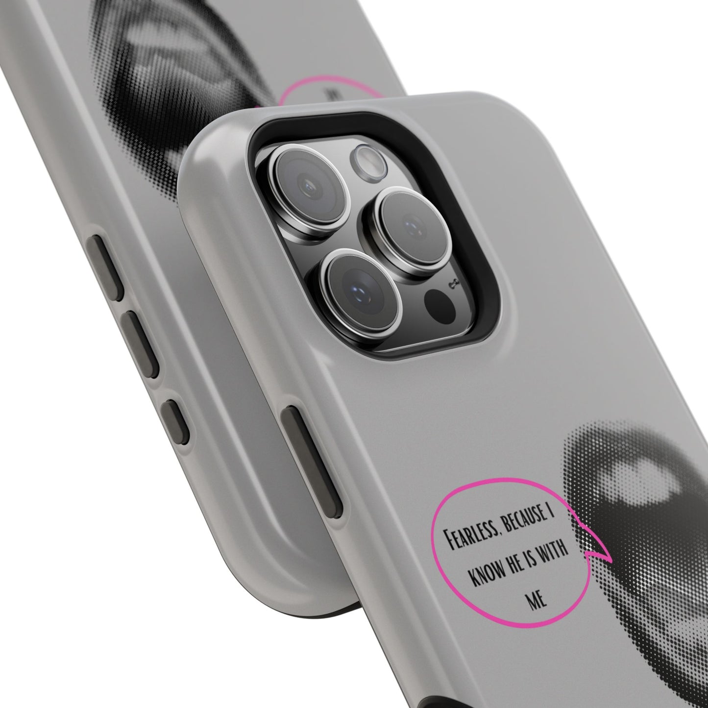 Fearless Impact-Resistant Phone Case; Durable Phone Protector, inspirational Gift, phone Accessory, Trendy Tech Item, Everyday Use