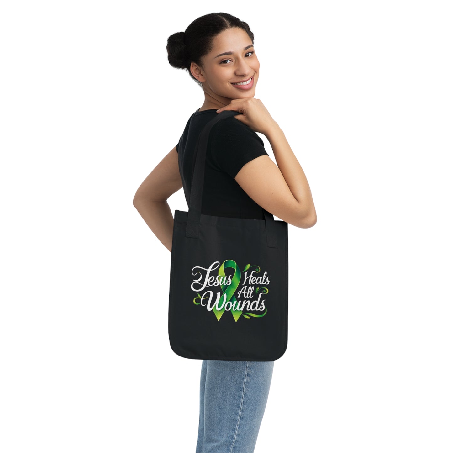 Mental health matters Organic Canvas Tote Bag, Eco-Friendly Gift, Inspirational Tote, Wellness Bag