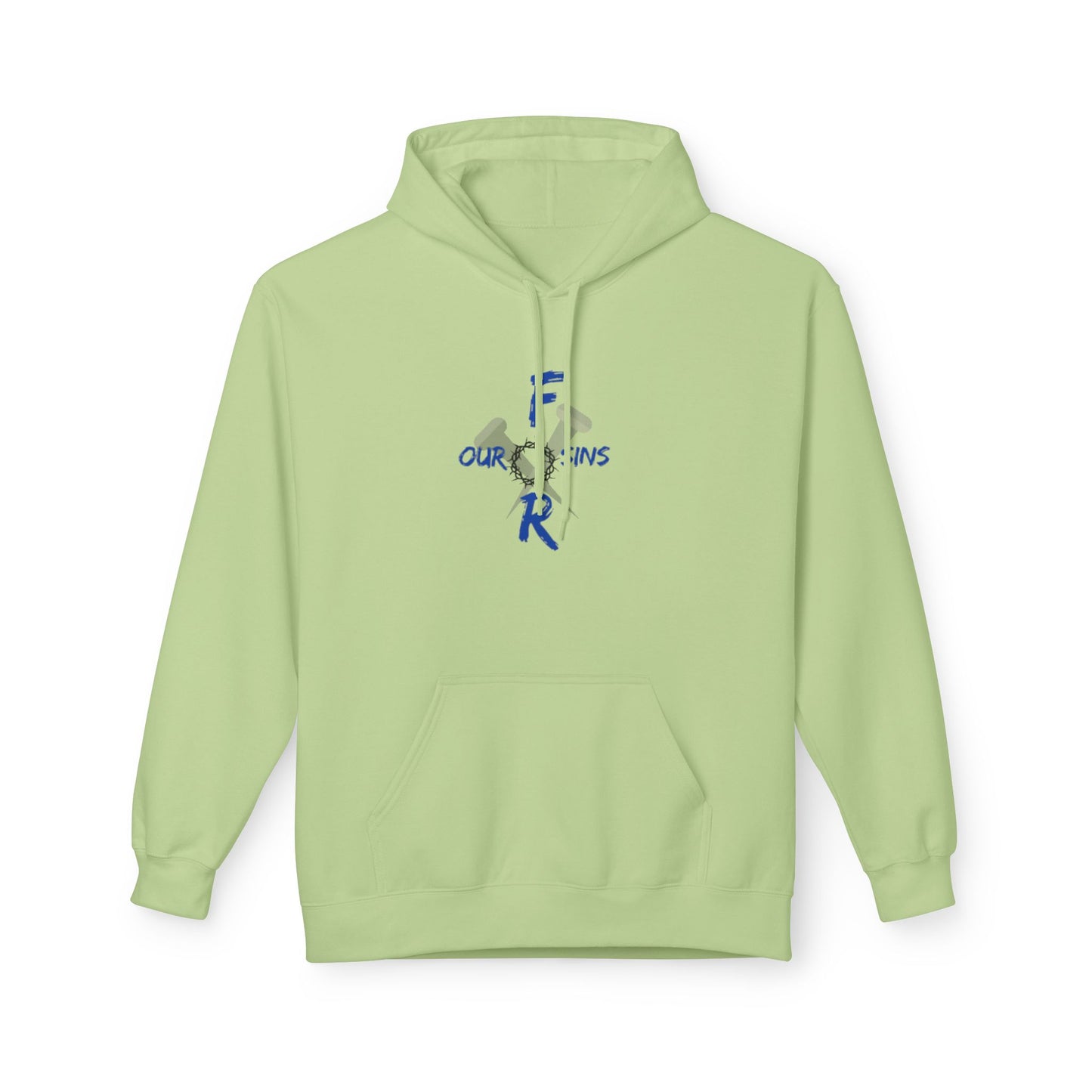 Unisex logo Fleece Hoodie - Cozy Gift for Friends, Motivational Apparel, Casual Wear, Birthday Present, Everyday Comfort
