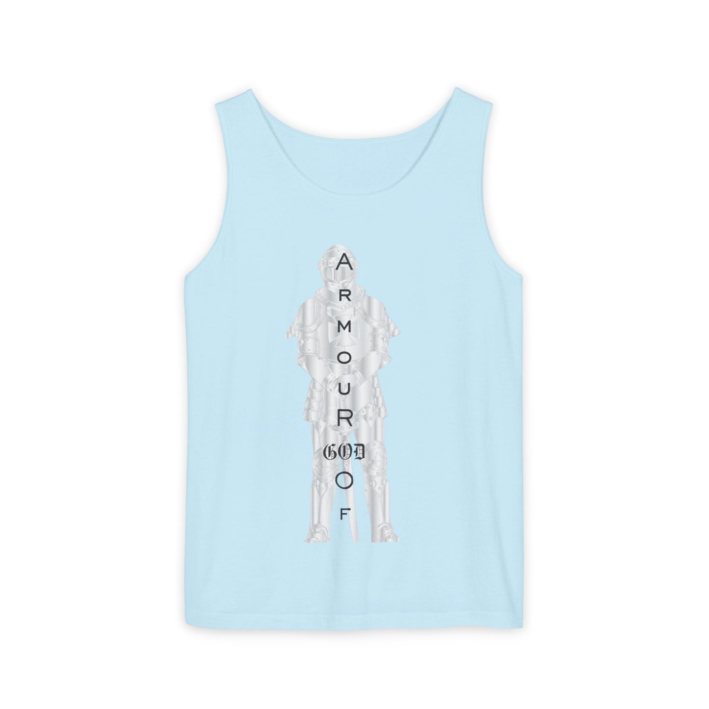 Mens Armour Of God Tank Top, Summer Shirt, Casual Wear, Gifts for Him, Faith based Fitness Apparel, Christian inspired Clothing