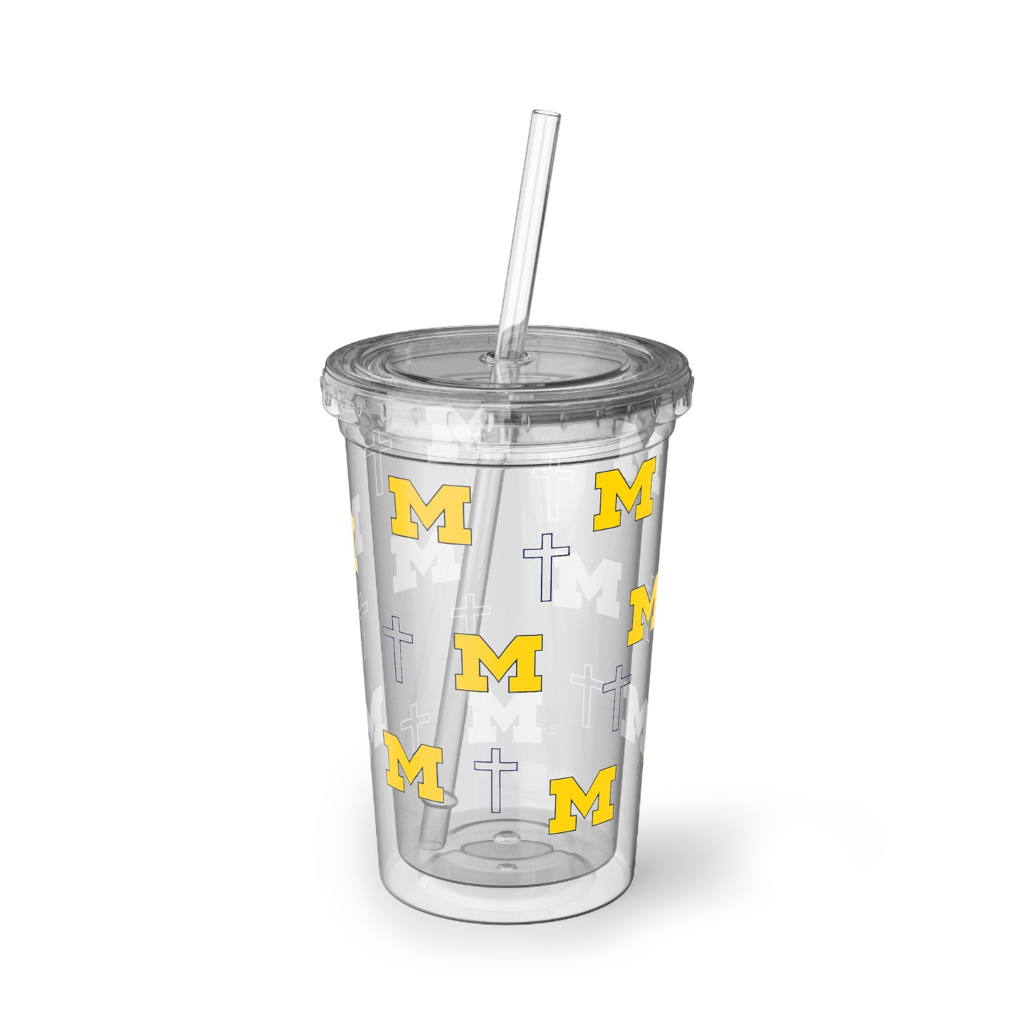 Michigan State faith inspired Acrylic Cup, university themed Travel cup, Faith-Inspired Drinkware, Unique Gift for university student