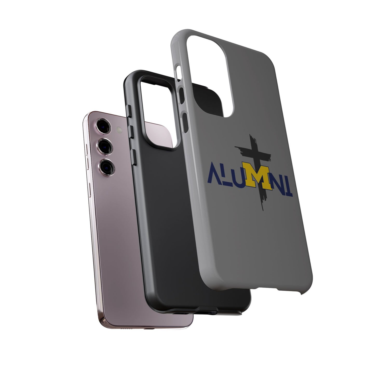 Michigan State themed Alumni Phone Case, faith Inspired Tough Cases for Graduates, Unique Gift for College Alumni, Christian themed Durable Phone Cover, Graduation gift for christian college student
