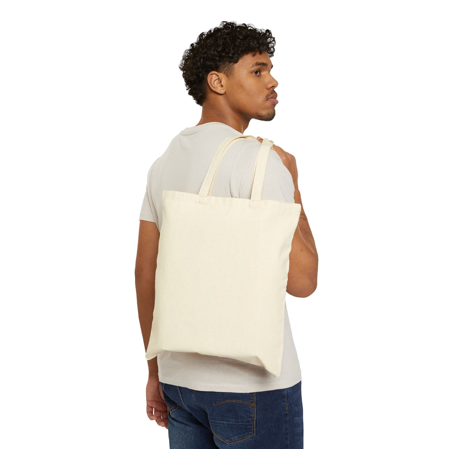 Every day Cotton Canvas Tote Bag, Eco-Friendly Tote, Perfect for daily use, spiritually inspired Everyday tote bag, eco friendly accessories