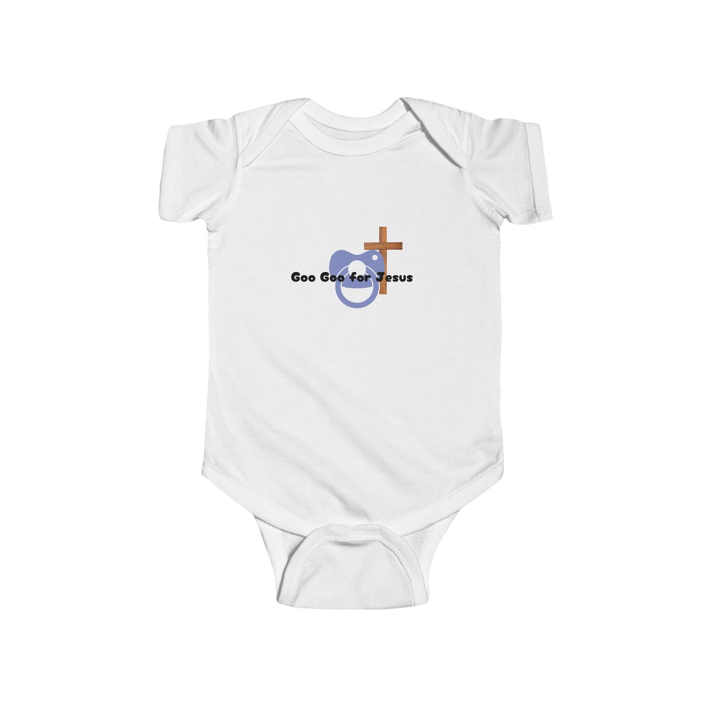 Jesus inspired Infant Bodysuit, Cute faith inspired Baby Onesie, Faith Apparel for infants, Newborn Gift for believers,Religious Baby Clothes
