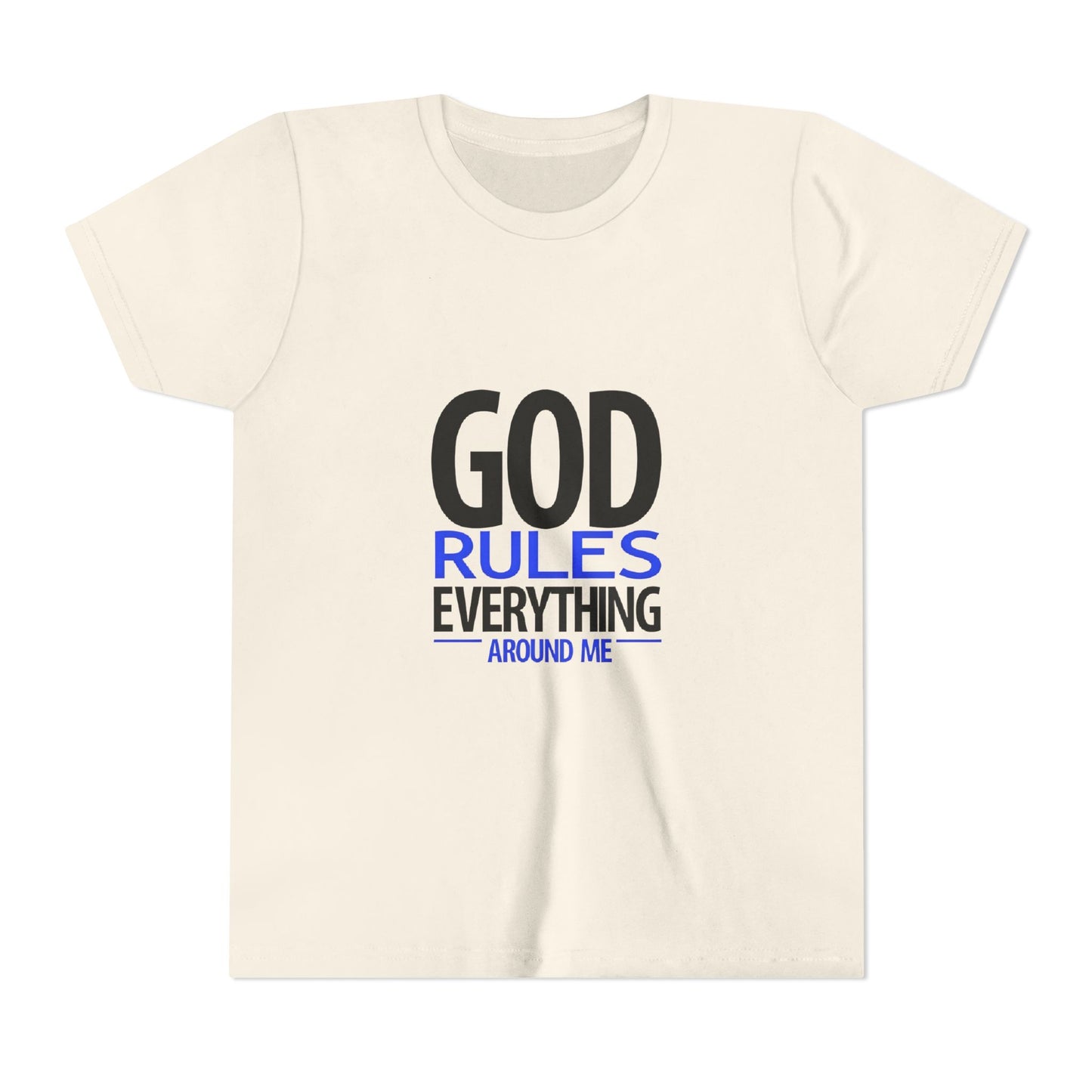 Youth Short Sleeve Tee, spiritual youth apparel, church camp tshirts, youth group t shirts, faith inspired youth apparel