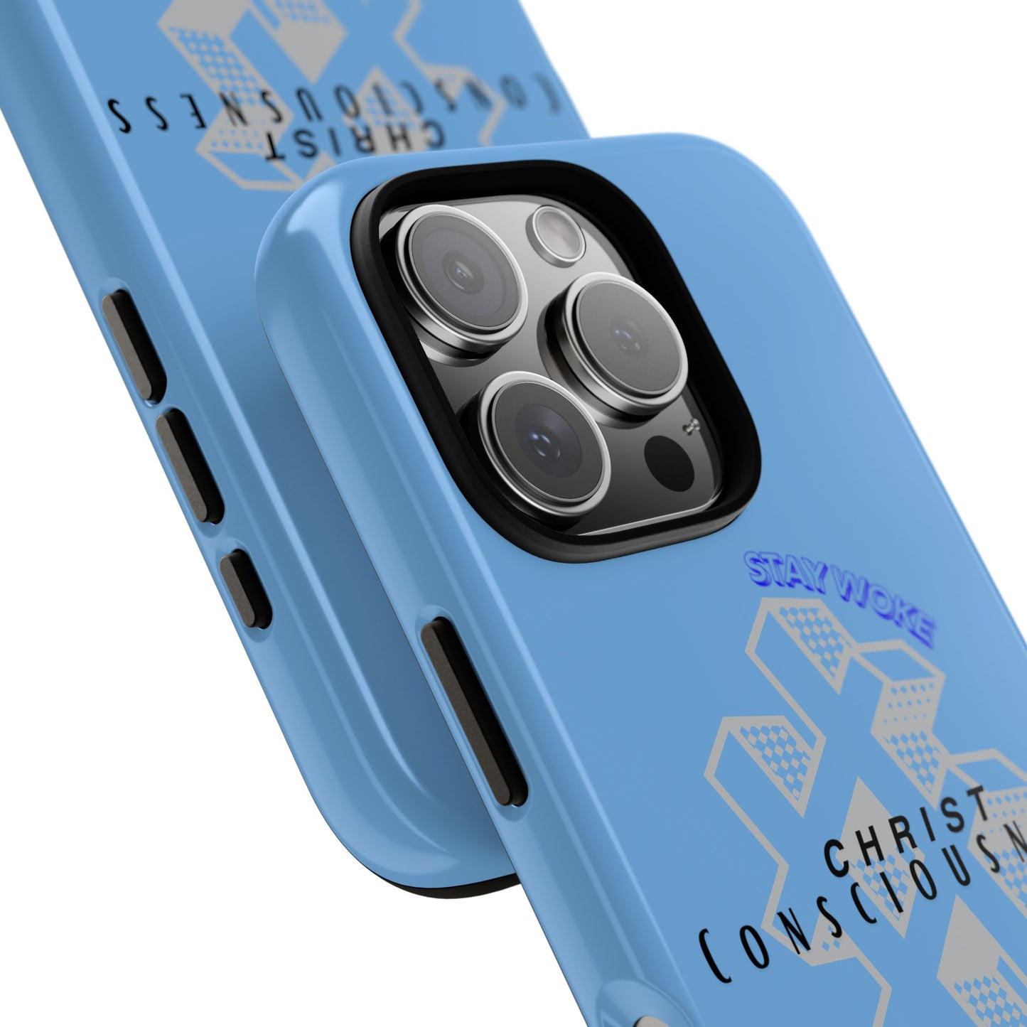 Hashtag Phone Case, Spiritual Gift, Faith-Based Accessory, Unique Tech Cover, Blue Phone Protector, trending tough cases, trending iPhone cases