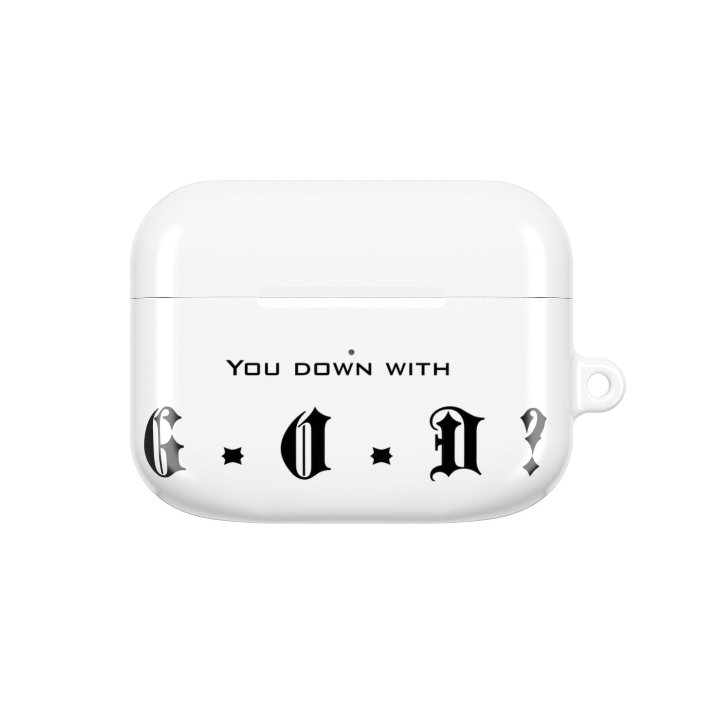 Bible inspired AirPod Case - You Down With God? Design, Accessory for Music Lovers, Gift for Friends & Family, Festival & Everyday Use
