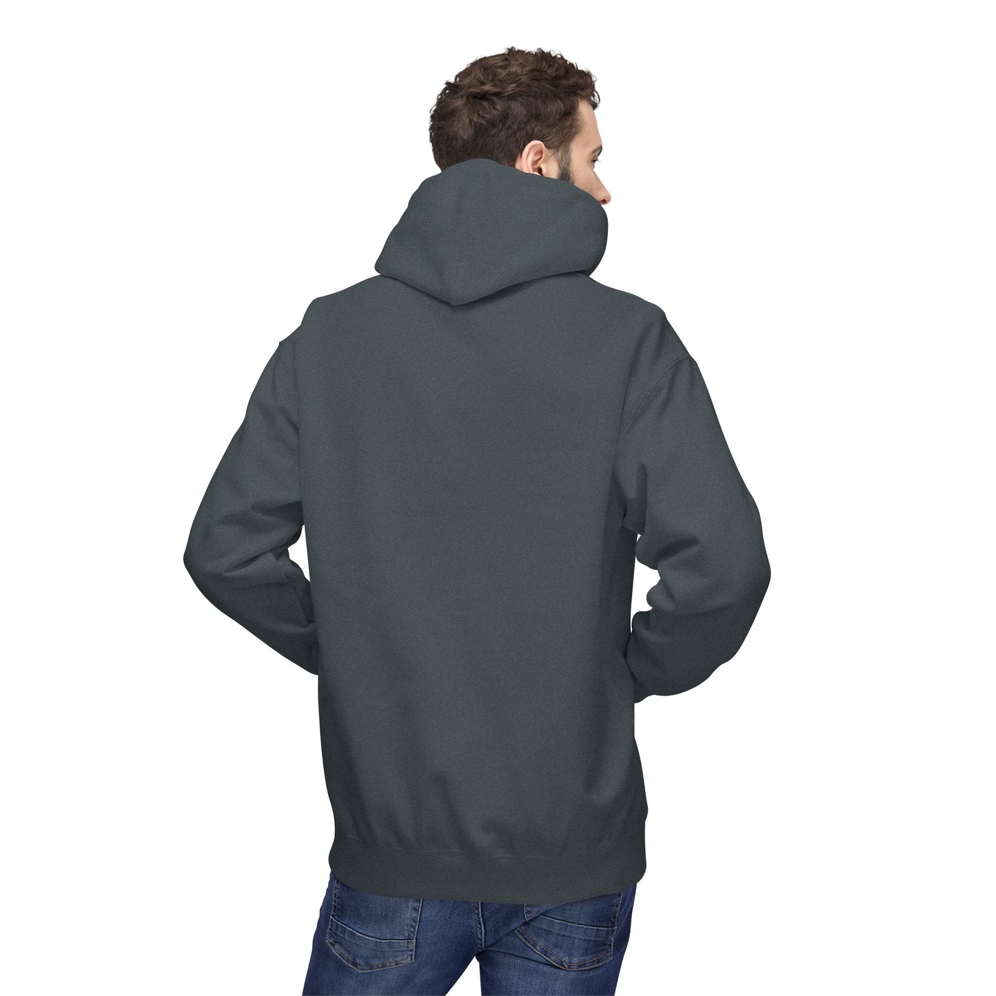 Unisex logo Fleece Hoodie - Cozy Gift for Friends, Motivational Apparel, Casual Wear, Birthday Present, Everyday Comfort