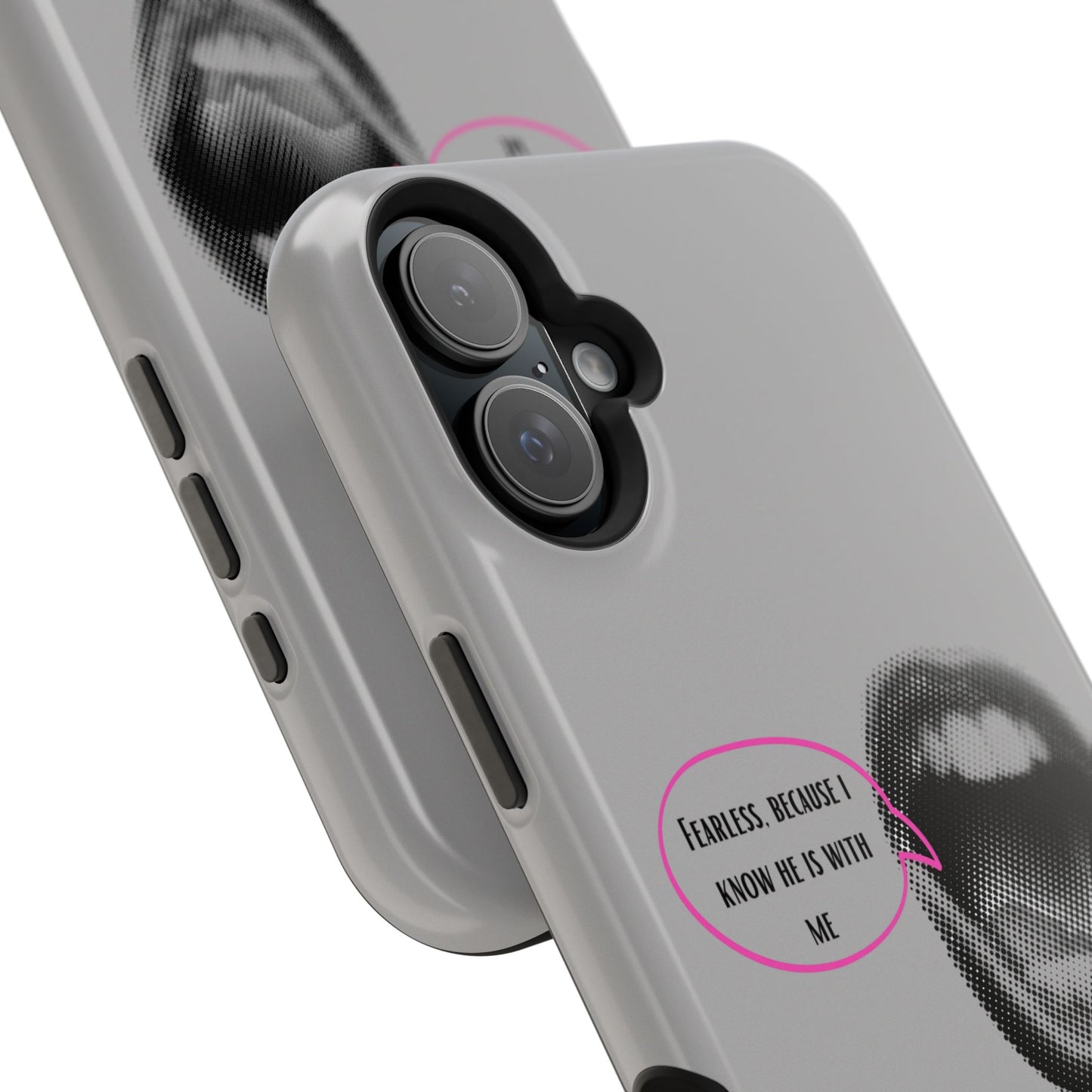 Fearless Impact-Resistant Phone Case; Durable Phone Protector, inspirational Gift, phone Accessory, Trendy Tech Item, Everyday Use