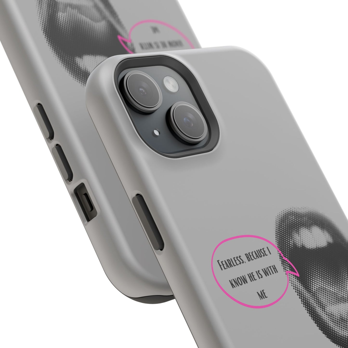Fearless Impact-Resistant Phone Case; Durable Phone Protector, inspirational Gift, phone Accessory, Trendy Tech Item, Everyday Use