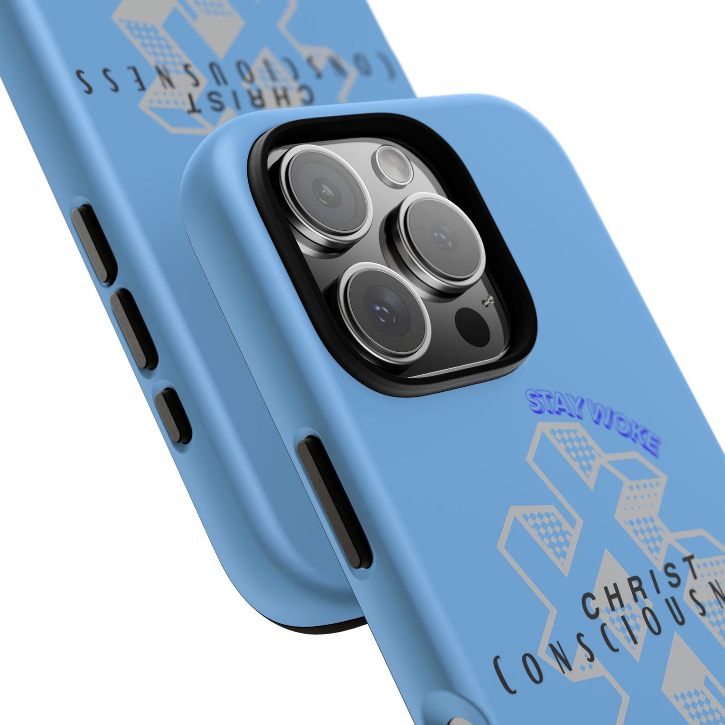Hashtag Phone Case, Spiritual Gift, Faith-Based Accessory, Unique Tech Cover, Blue Phone Protector, trending tough cases, trending iPhone cases
