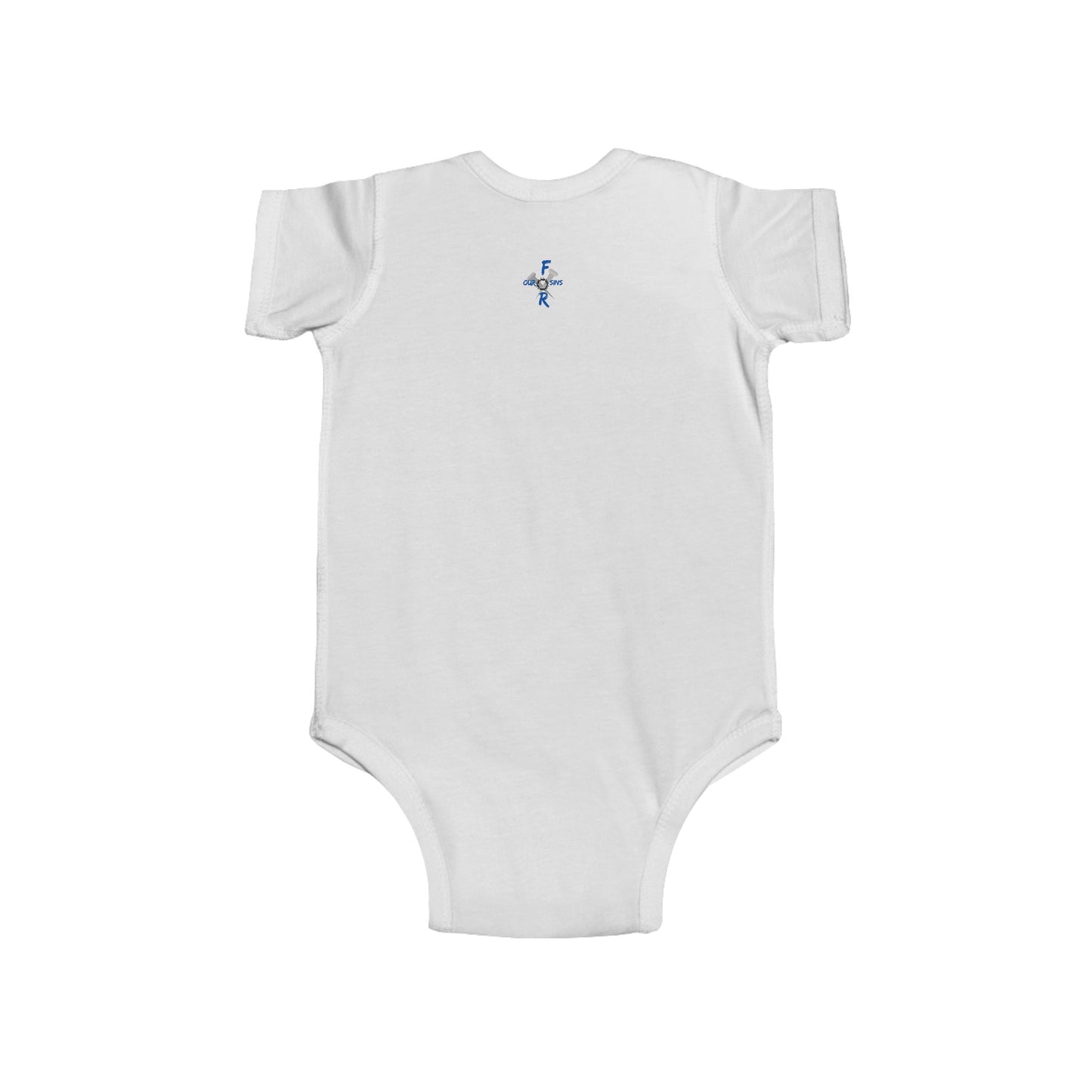 Jesus inspired Infant Bodysuit, Cute faith inspired Baby Onesie, Faith Apparel for infants, Newborn Gift for believers,Religious Baby Clothes