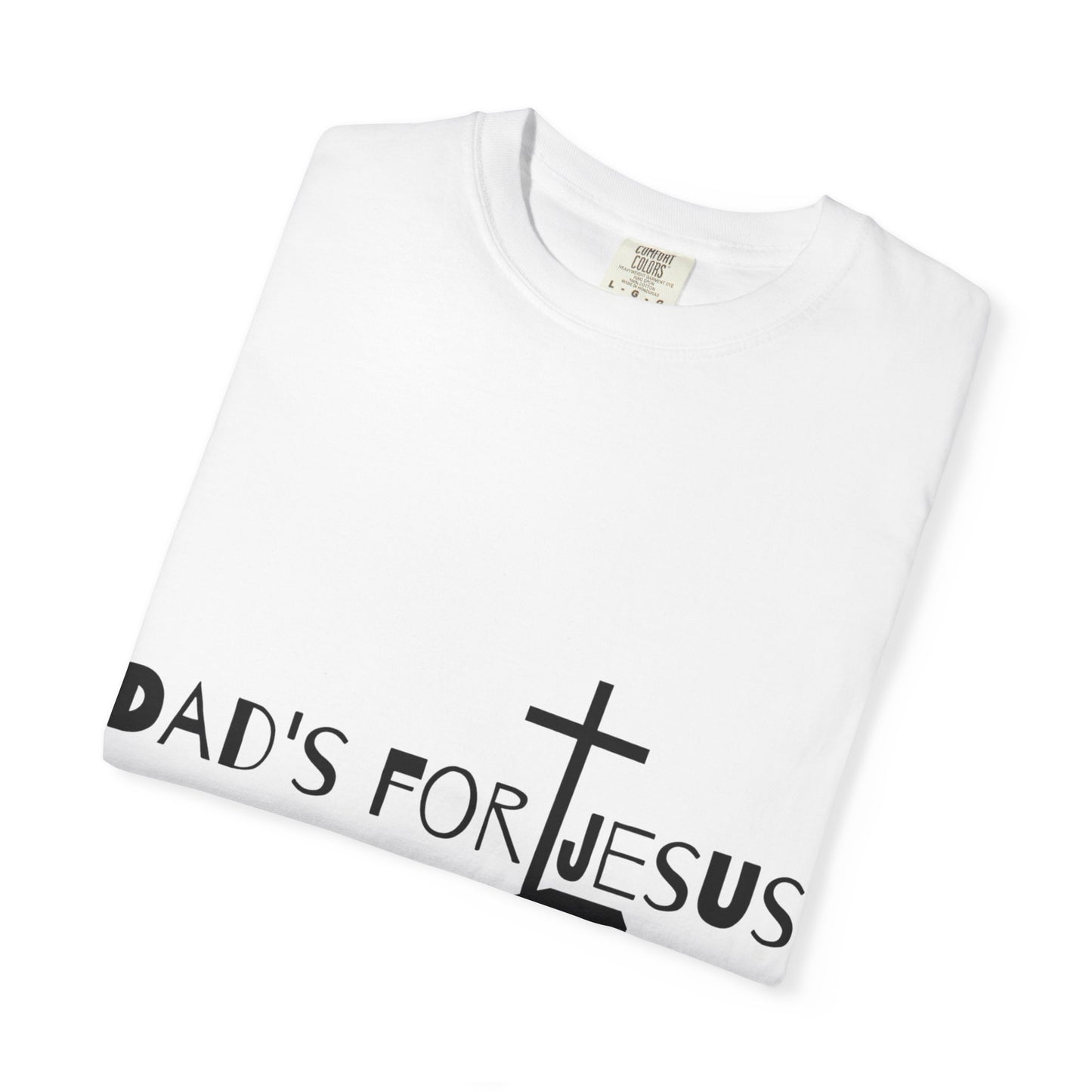 T-Shirt religious wear for christian dads who love Jesus trendy t shirt for fathers day gift idea