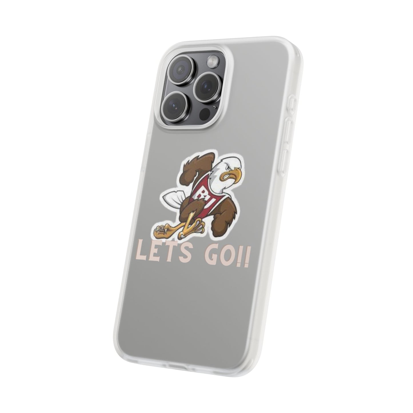 Biola themed Sporty Flexi Phone Case, Perfect for university students, sports Fans, Students, Motivational Gift, back to school phone casesCase