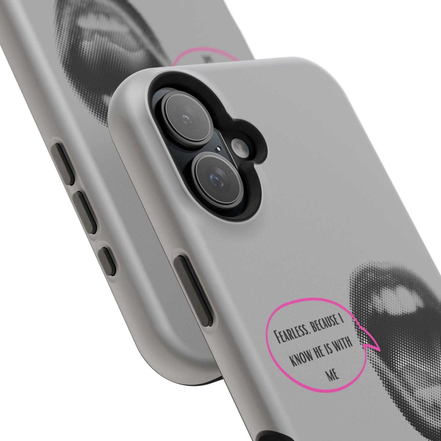 Fearless Impact-Resistant Phone Case; Durable Phone Protector, inspirational Gift, phone Accessory, Trendy Tech Item, Everyday Use