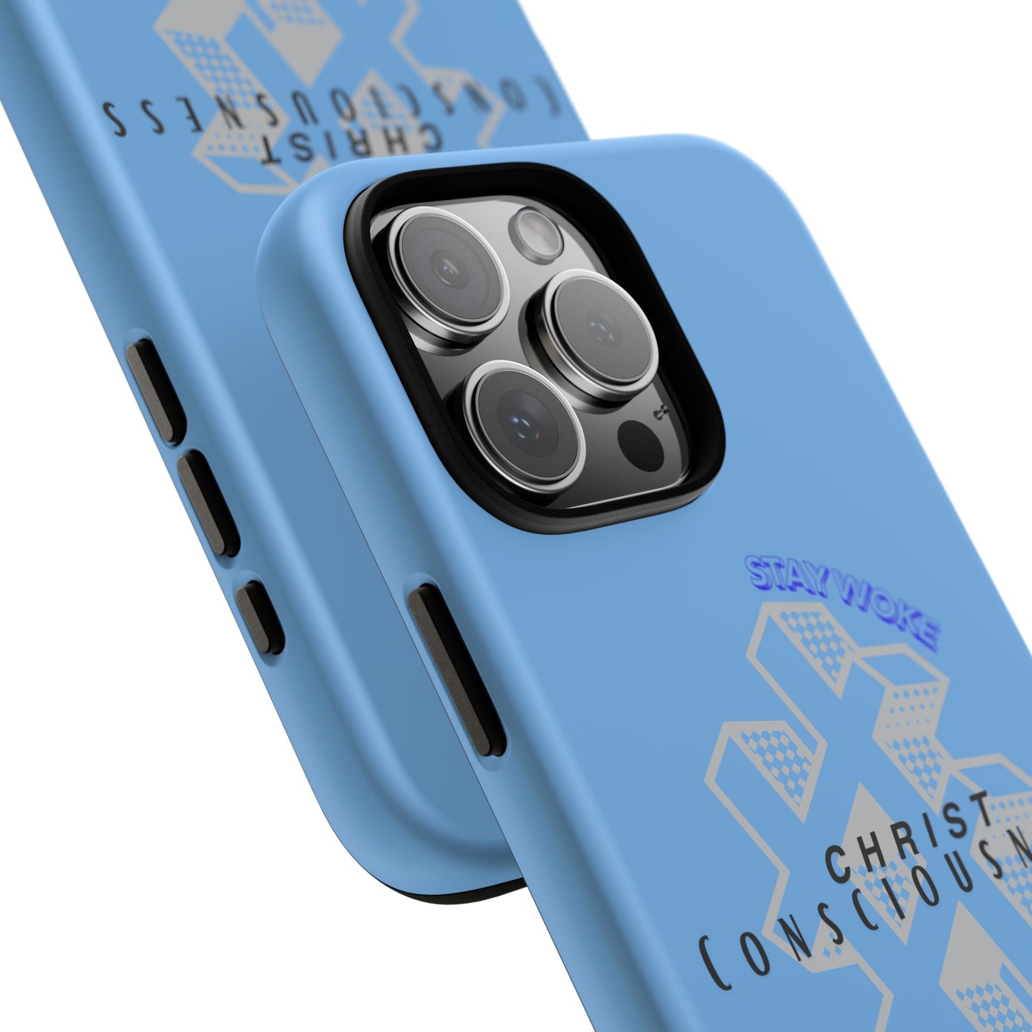 Hashtag Phone Case, Spiritual Gift, Faith-Based Accessory, Unique Tech Cover, Blue Phone Protector, trending tough cases, trending iPhone cases