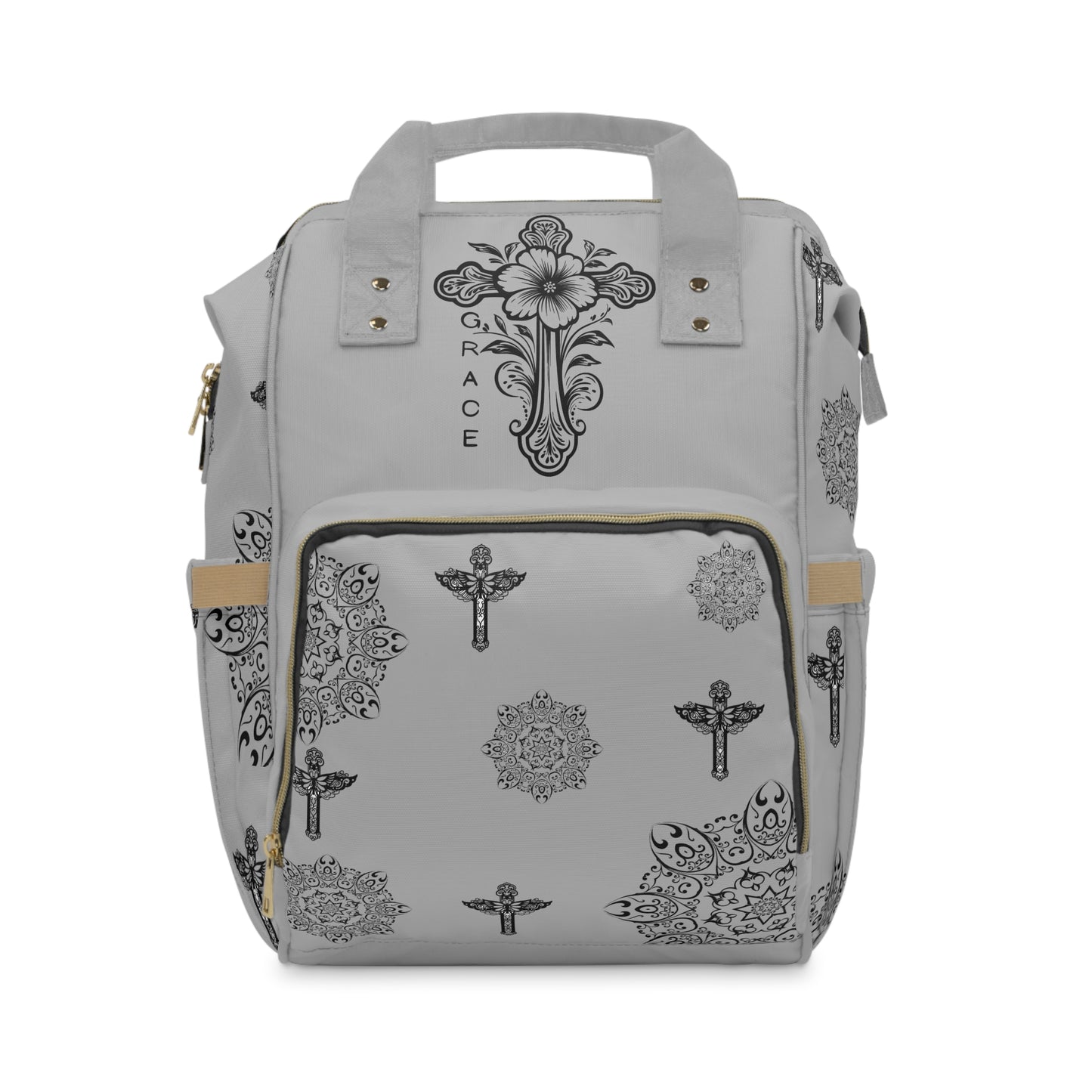 Faith inspired Multifunctional Diaper Backpack for Parents, christian inspired Baby Bag, faith based Toddler Gear, Travel Backpack for christians, Unique Gift for New Moms