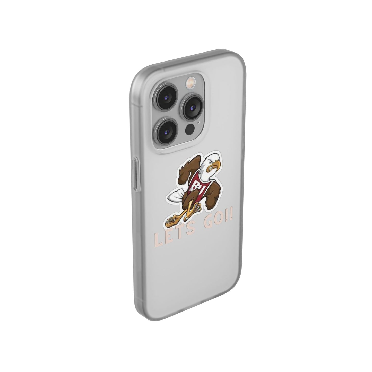 Biola themed Sporty Flexi Phone Case, Perfect for university students, sports Fans, Students, Motivational Gift, back to school phone casesCase