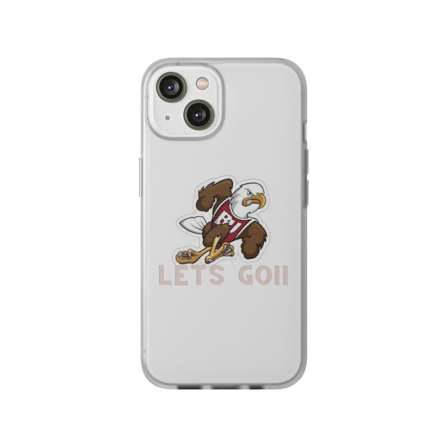 Biola themed Sporty Flexi Phone Case, Perfect for university students, sports Fans, Students, Motivational Gift, back to school phone casesCase