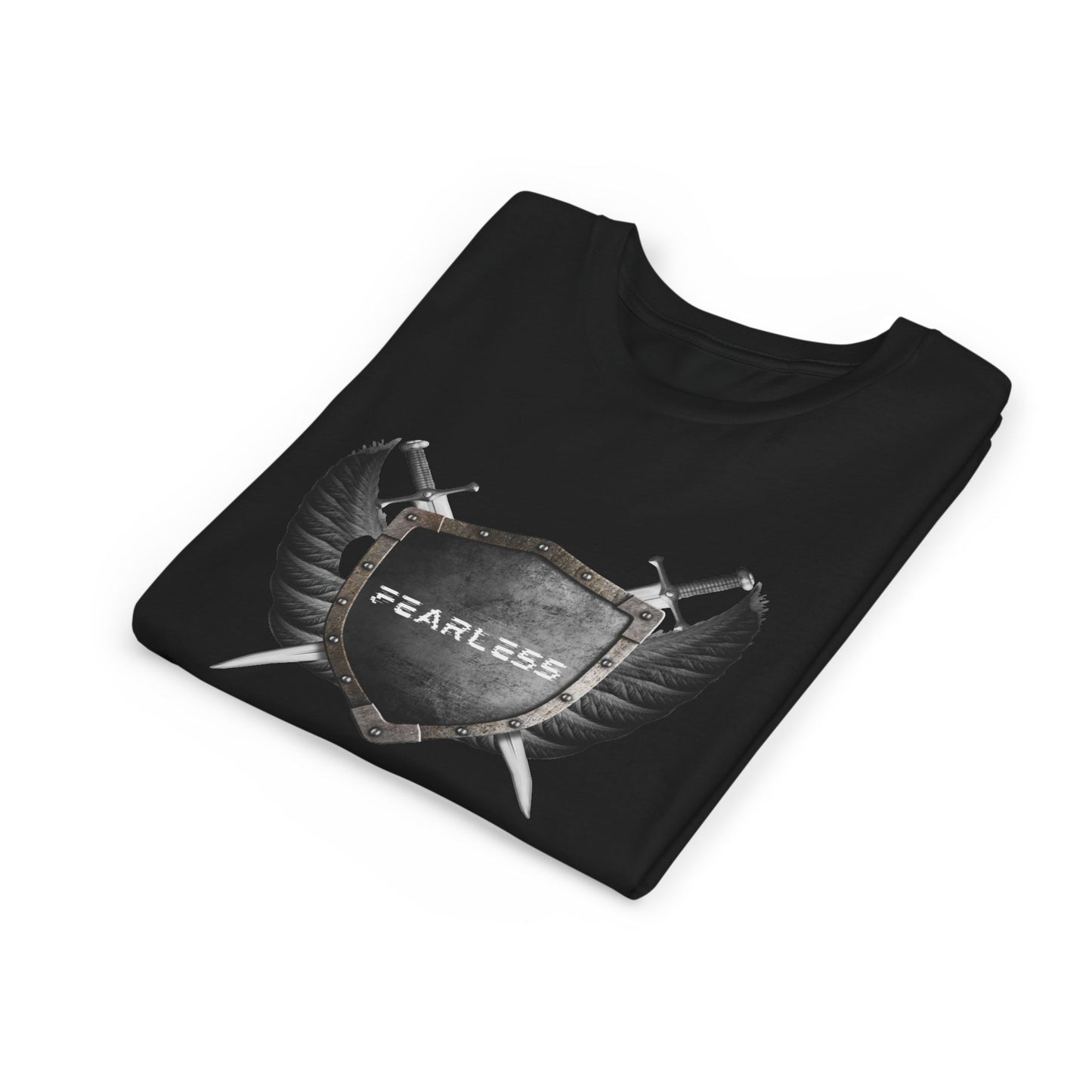 Fearless Youth Tee, Kids Graphic Shirt, spiritual Apparel, Gifts for Kids, motivational tshirts
