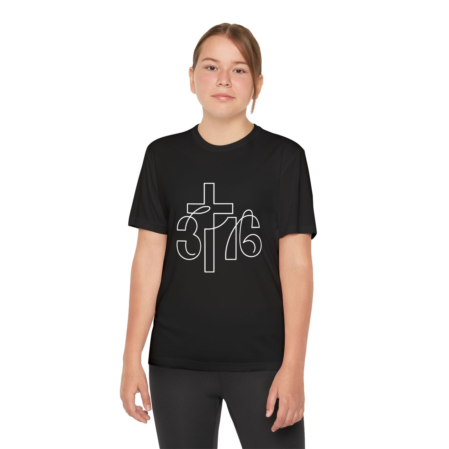Faith-Inspired Youth Tee, back to school, Spiritual Youth Shirt, Cross Graphic Tee, Inspirational Children’s Shirt, Religious Gift for Kids, team shirts for youth group