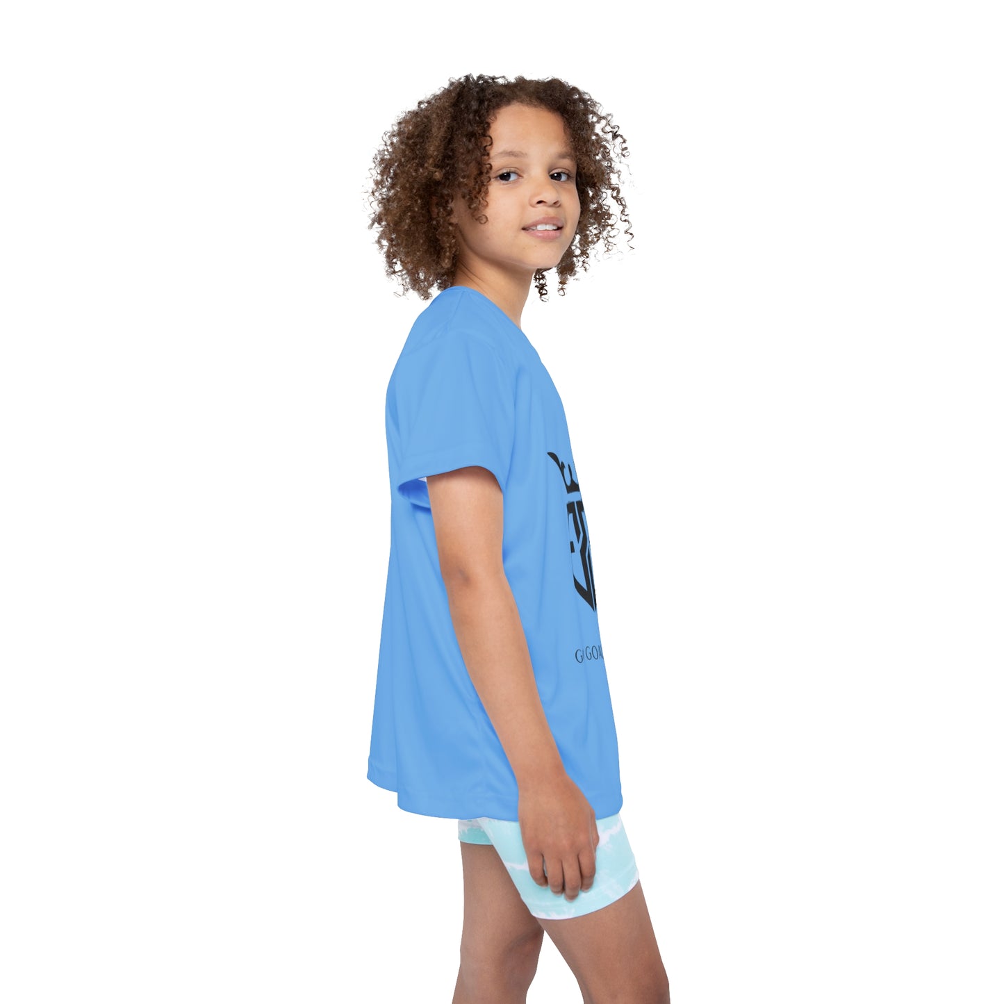 Kids faith inspired Sports Jersey, Youth Athletic Tee, Soccer Shirt, Sportswear for Kids, Activewear for Children, Team Spirit Jersey, Birthday Gift Idea
