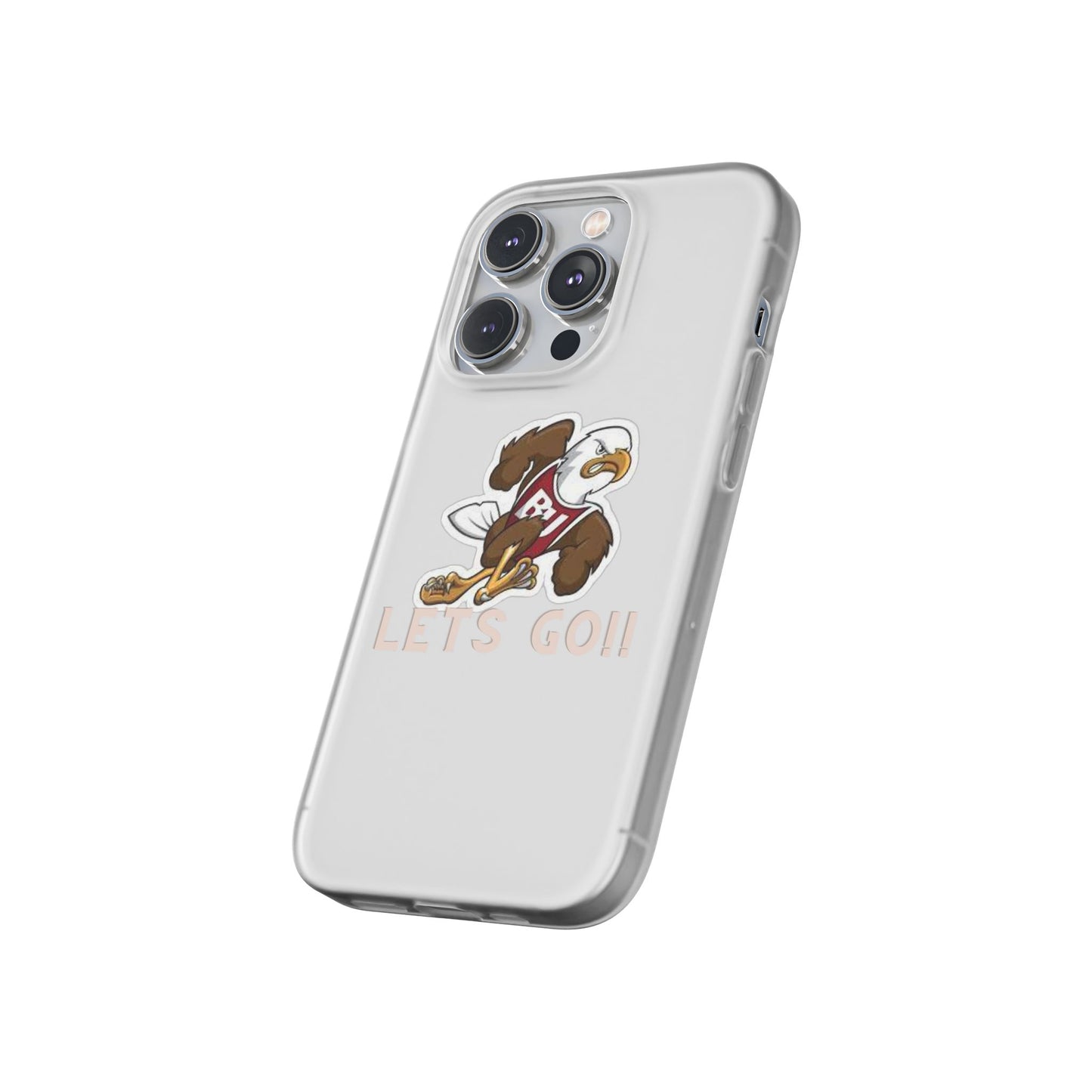 Biola themed Sporty Flexi Phone Case, Perfect for university students, sports Fans, Students, Motivational Gift, back to school phone casesCase
