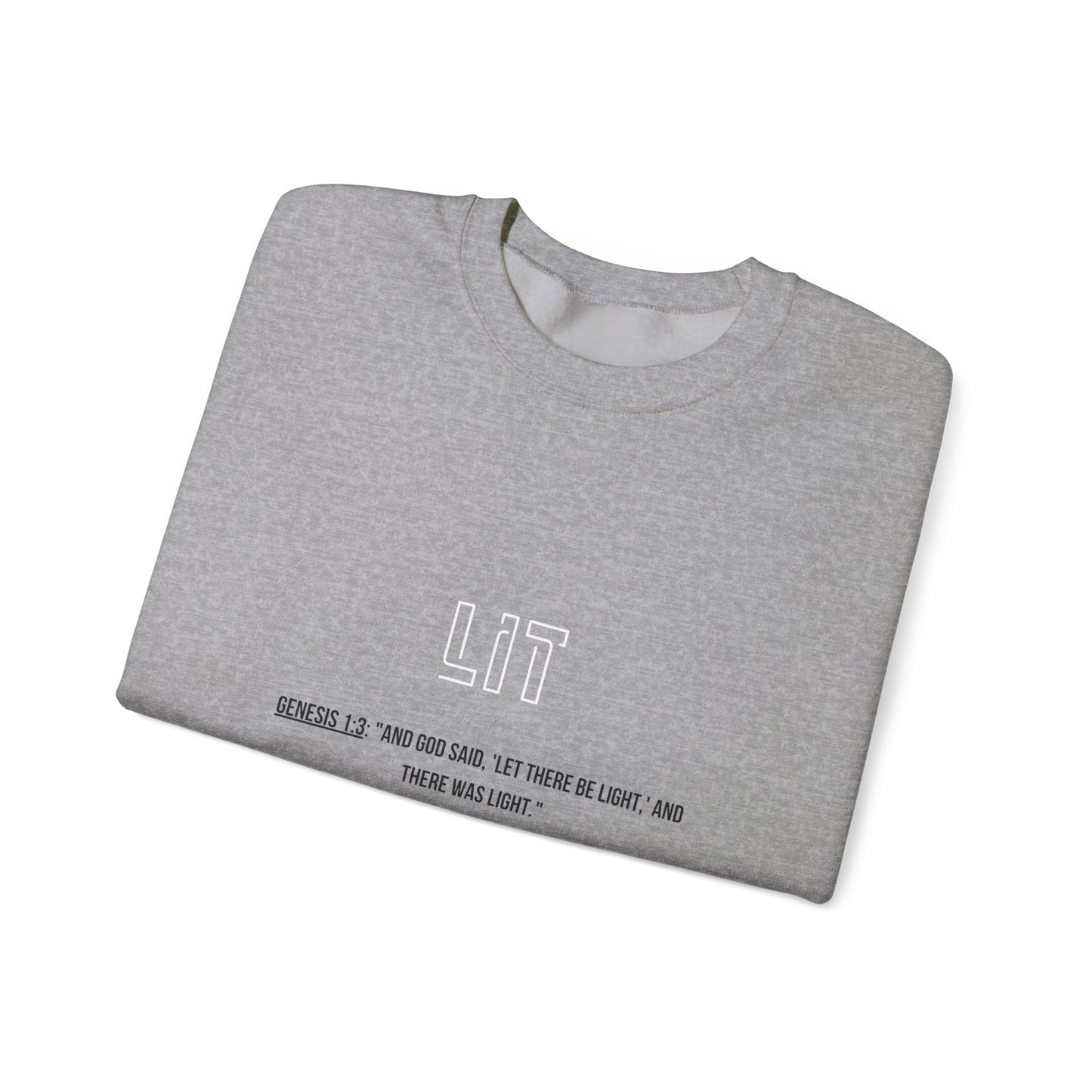 Bible verse Crewneck Sweatshirt - Cozy Motivational Gift for believers , faith inspired Unisex Sweatshirt gift for All Occasions