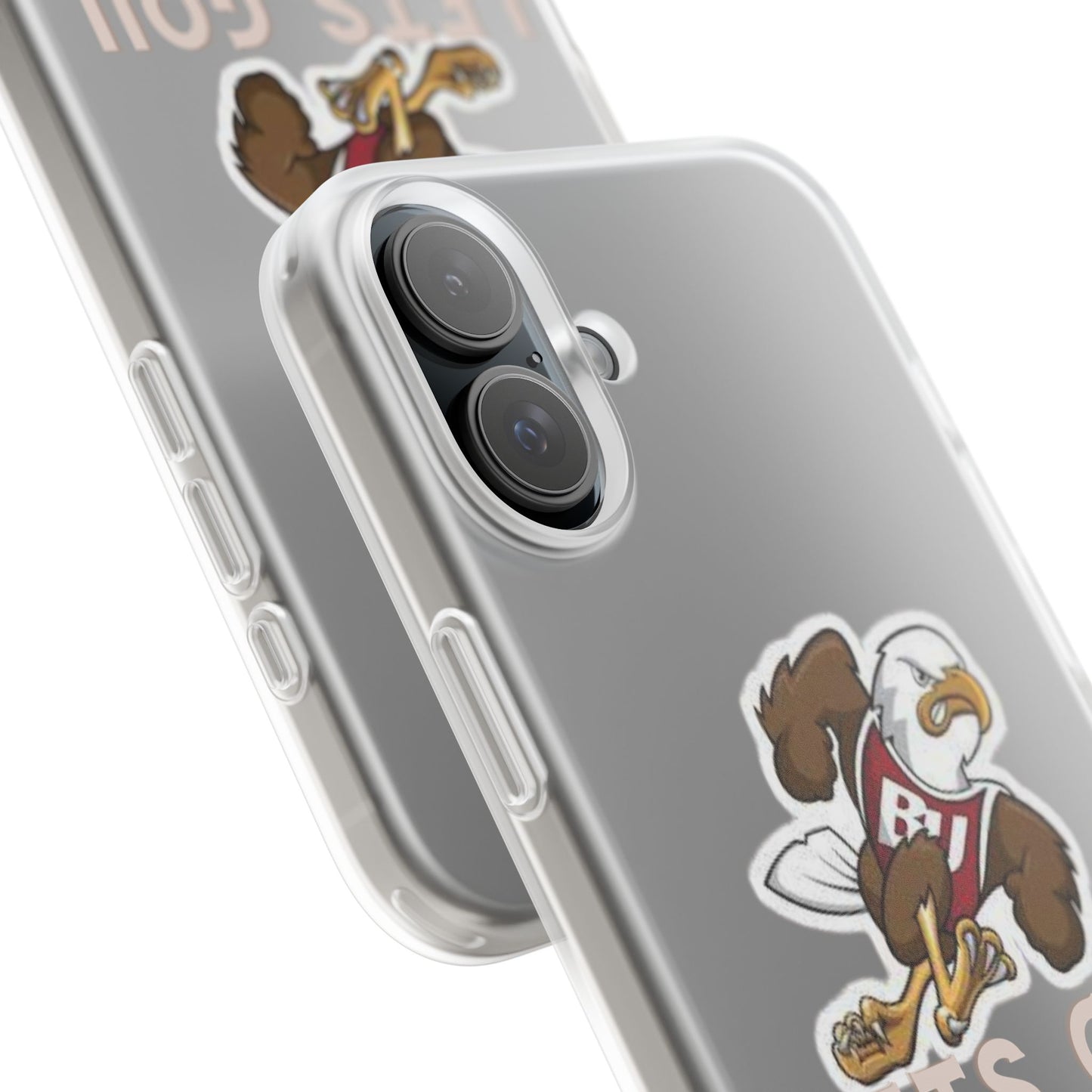 Biola themed Sporty Flexi Phone Case, Perfect for university students, sports Fans, Students, Motivational Gift, back to school phone casesCase