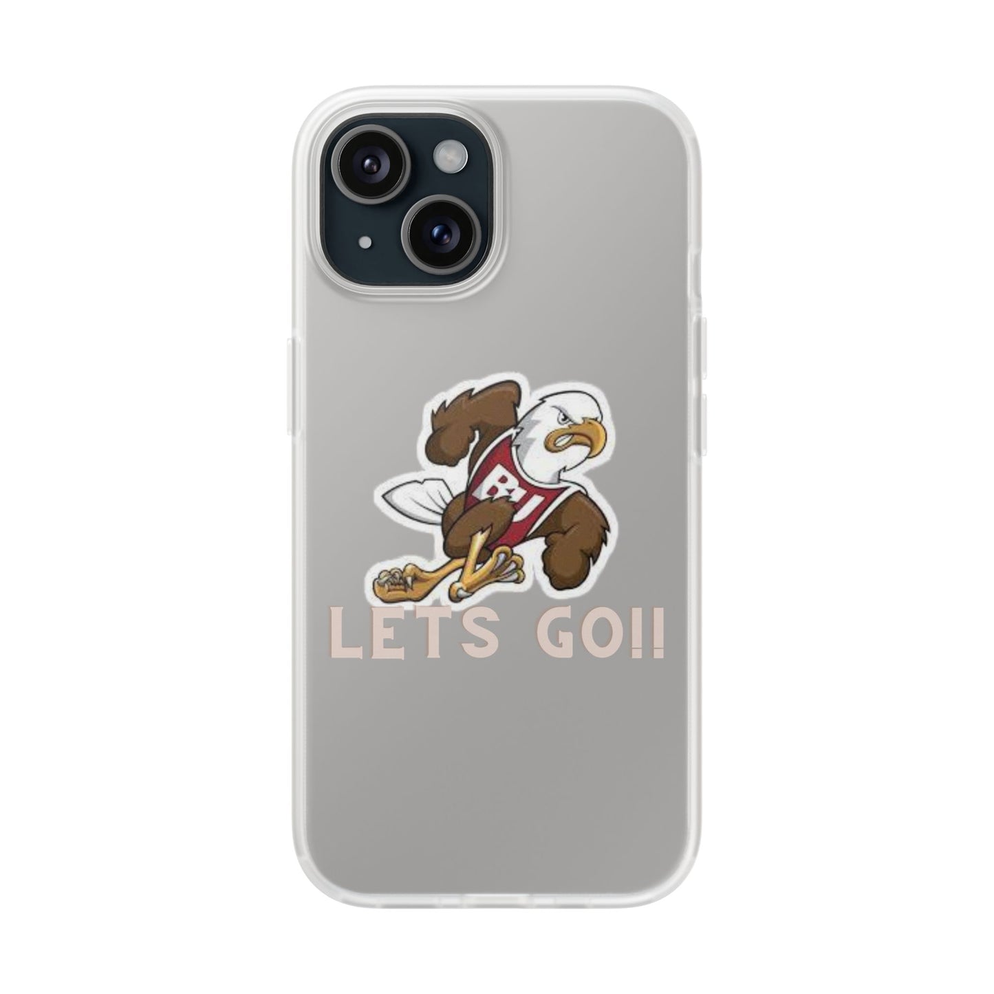 Biola themed Sporty Flexi Phone Case, Perfect for university students, sports Fans, Students, Motivational Gift, back to school phone casesCase