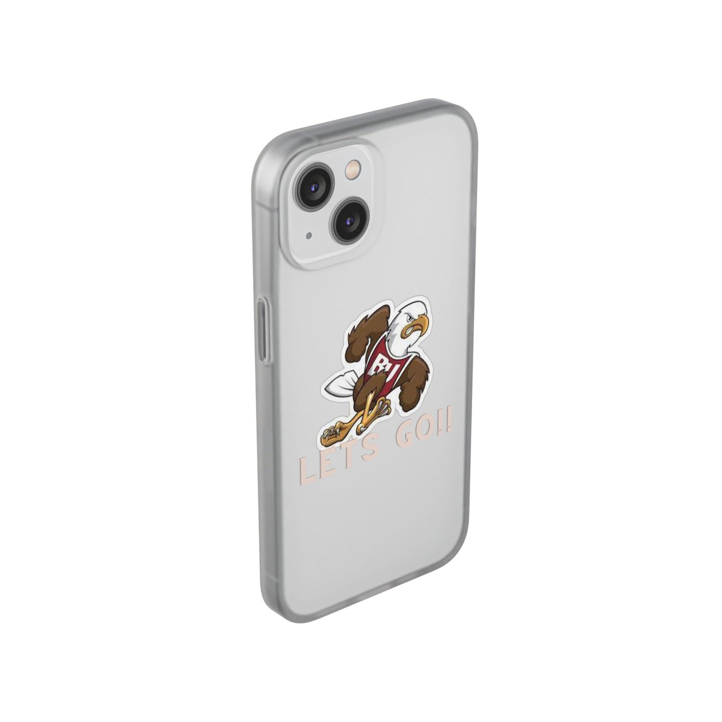 Biola themed Sporty Flexi Phone Case, Perfect for university students, sports Fans, Students, Motivational Gift, back to school phone casesCase