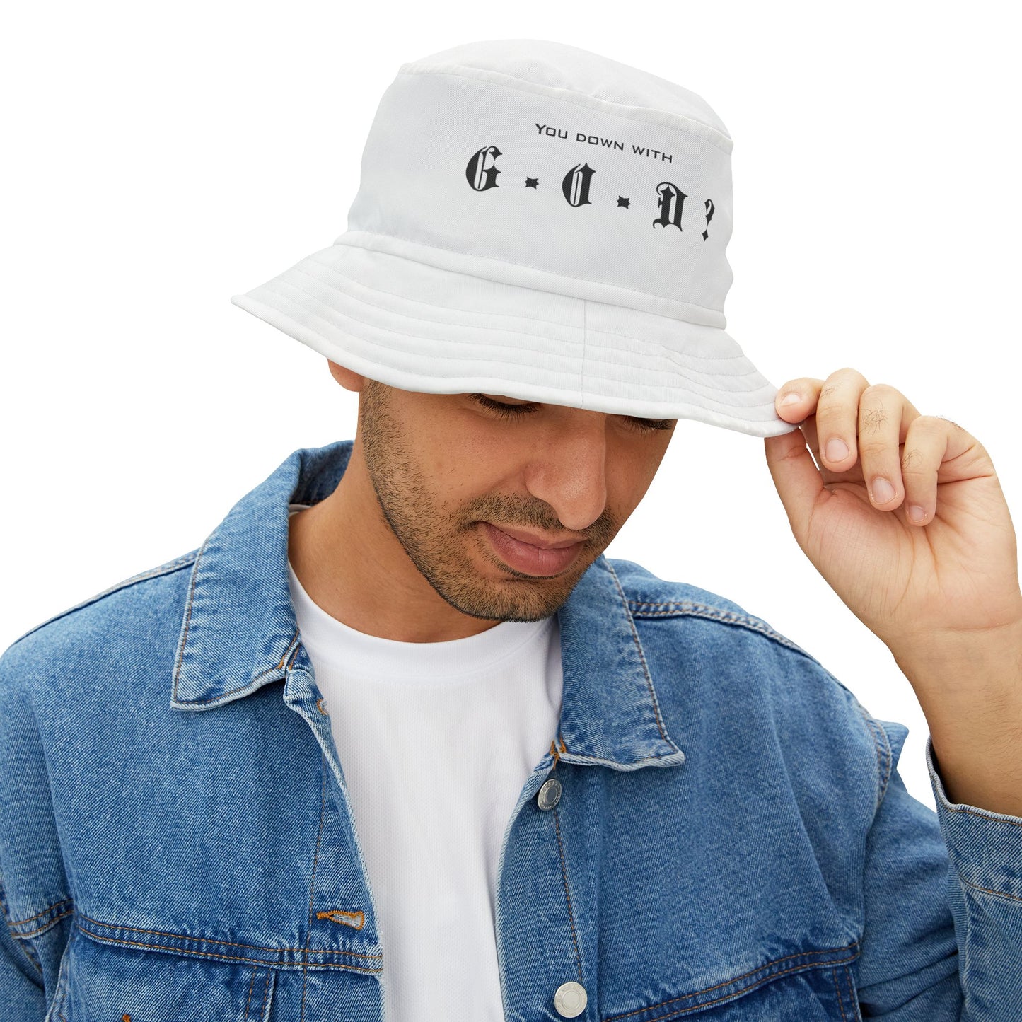 Trendy Bucket Hat for Christian fashion gift idea Music Festival apparel Unique Gift Idea