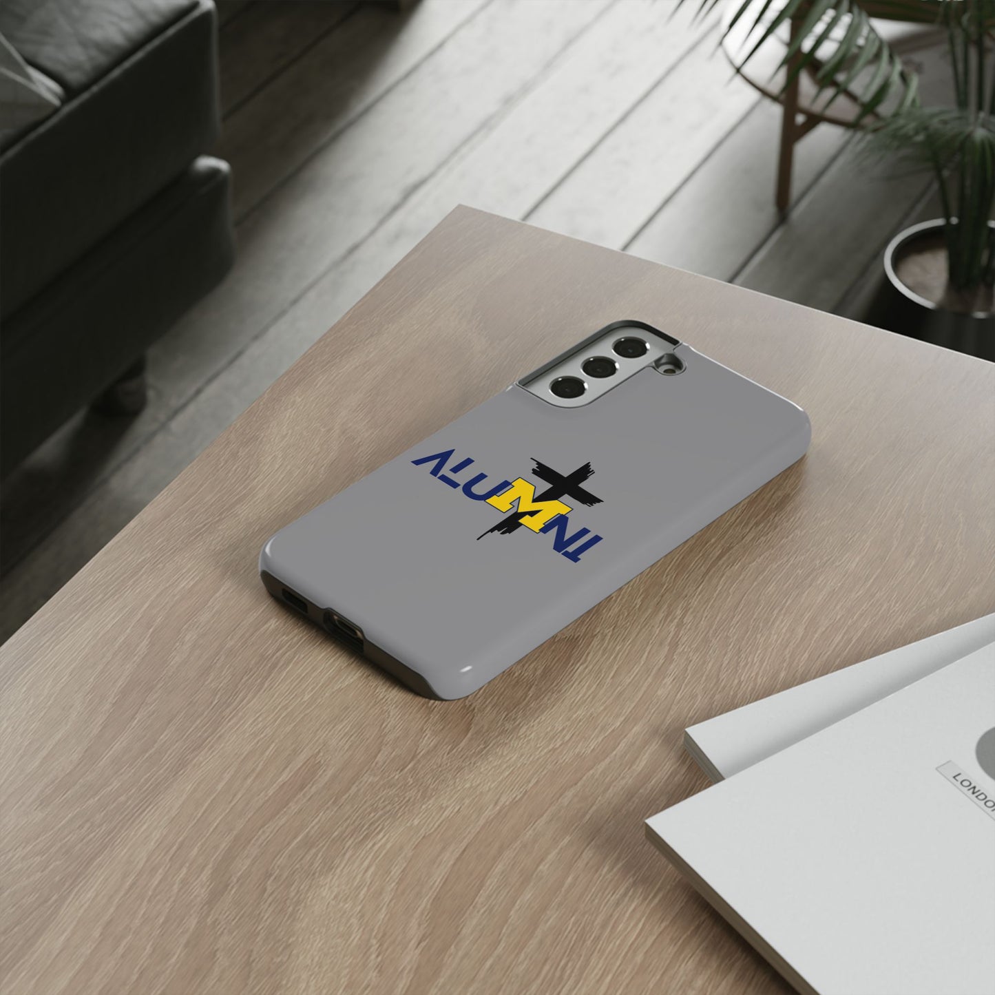 Michigan State themed Alumni Phone Case, faith Inspired Tough Cases for Graduates, Unique Gift for College Alumni, Christian themed Durable Phone Cover, Graduation gift for christian college student