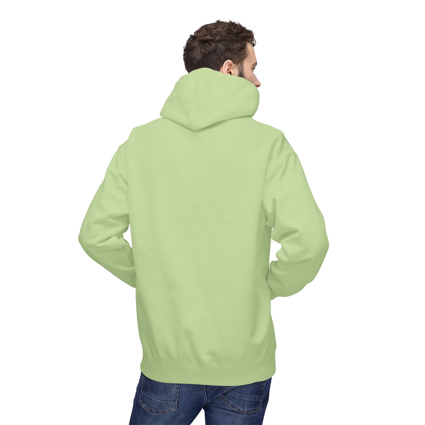 Unisex logo Fleece Hoodie - Cozy Gift for Friends, Motivational Apparel, Casual Wear, Birthday Present, Everyday Comfort