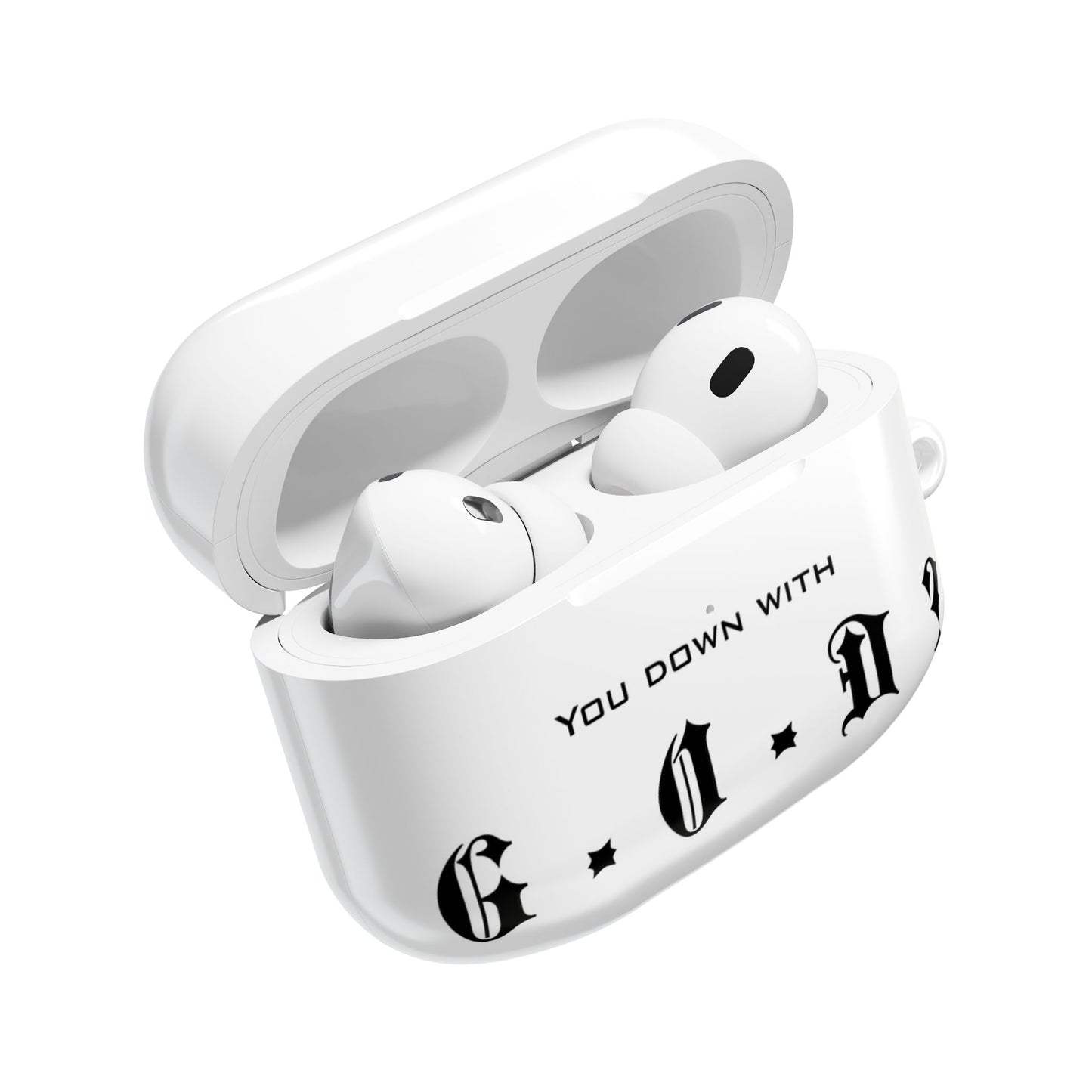 Bible inspired AirPod Case - You Down With God? Design, Accessory for Music Lovers, Gift for Friends & Family, Festival & Everyday Use