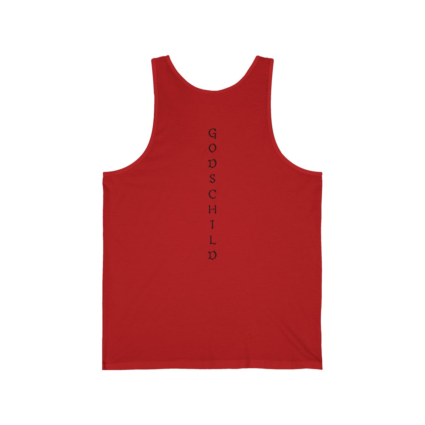 Spiritual Unisex Tank Top, Inspirational Prayer Apparel, Godchild Gift, Faith-Based Summer Wear, Motivational Church Tank