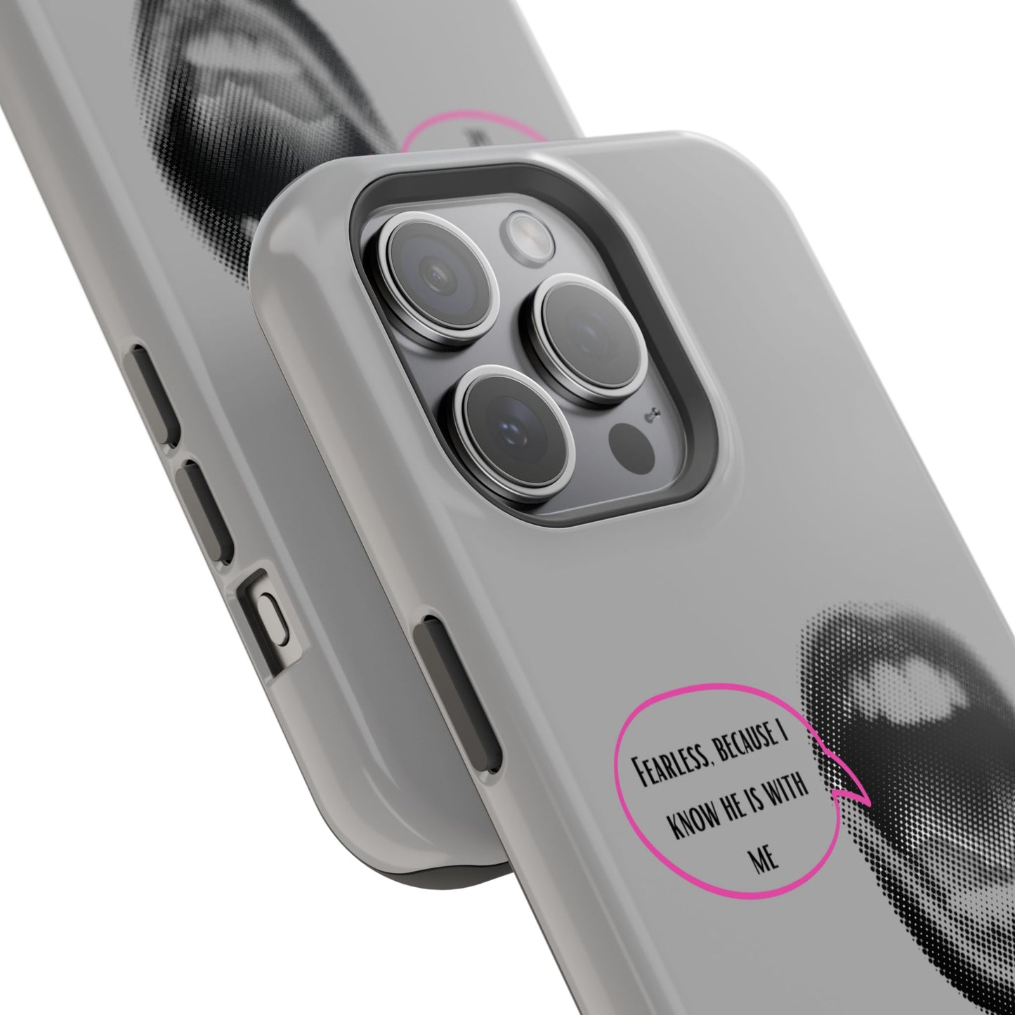 Fearless Impact-Resistant Phone Case; Durable Phone Protector, inspirational Gift, phone Accessory, Trendy Tech Item, Everyday Use