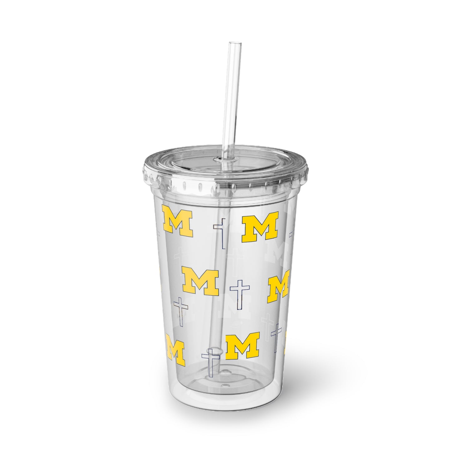 Michigan State faith inspired Acrylic Cup, university themed Travel cup, Faith-Inspired Drinkware, Unique Gift for university student