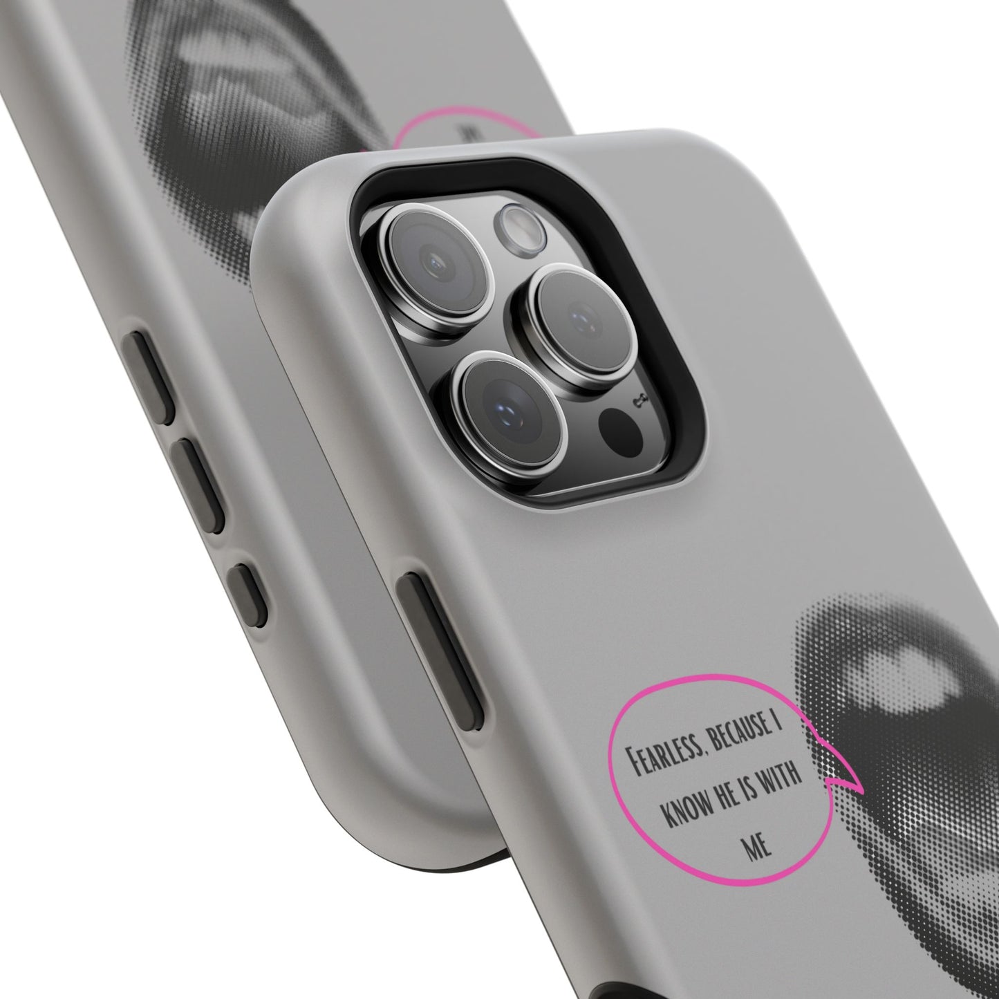 Fearless Impact-Resistant Phone Case; Durable Phone Protector, inspirational Gift, phone Accessory, Trendy Tech Item, Everyday Use