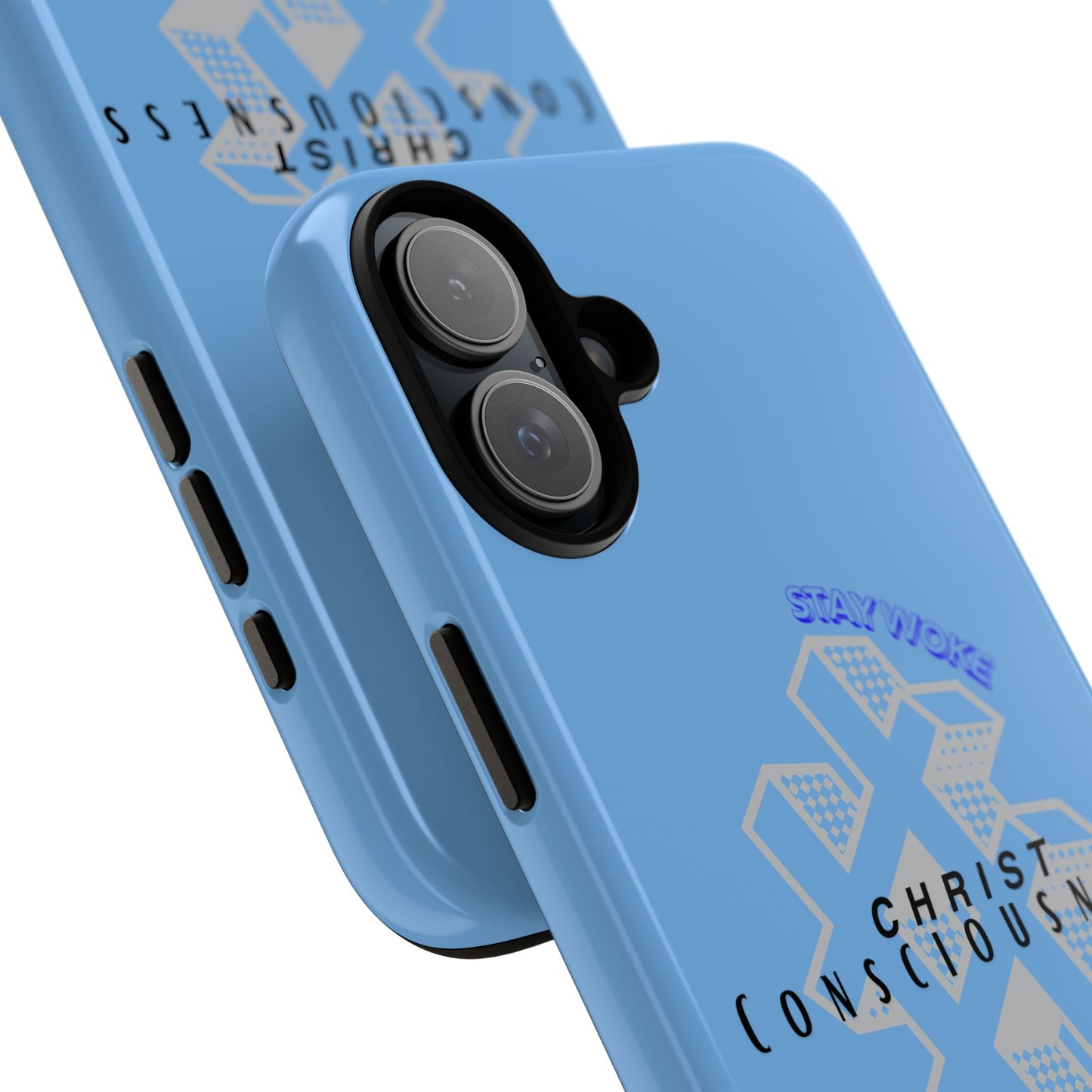 Hashtag Phone Case, Spiritual Gift, Faith-Based Accessory, Unique Tech Cover, Blue Phone Protector, trending tough cases, trending iPhone cases