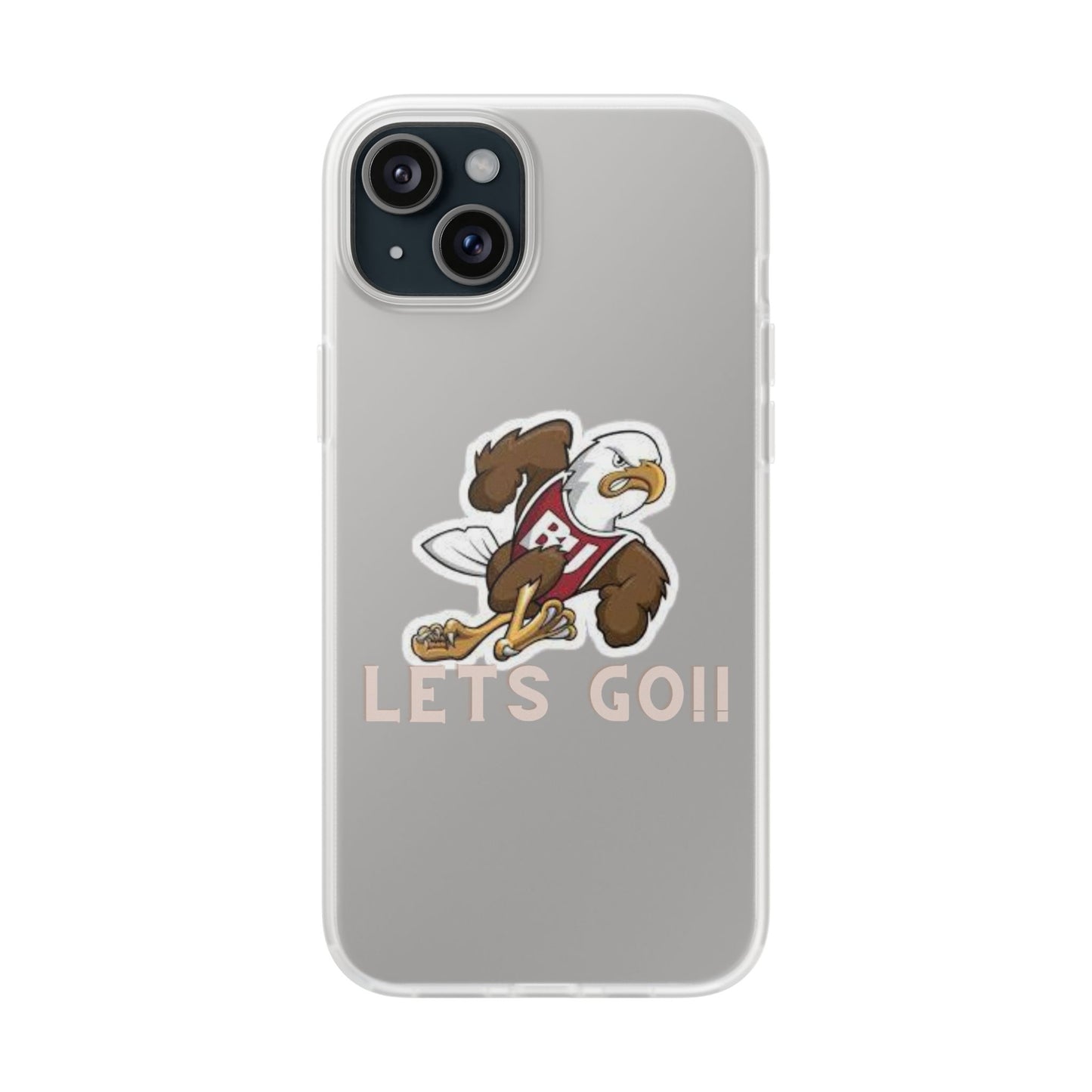 Biola themed Sporty Flexi Phone Case, Perfect for university students, sports Fans, Students, Motivational Gift, back to school phone casesCase