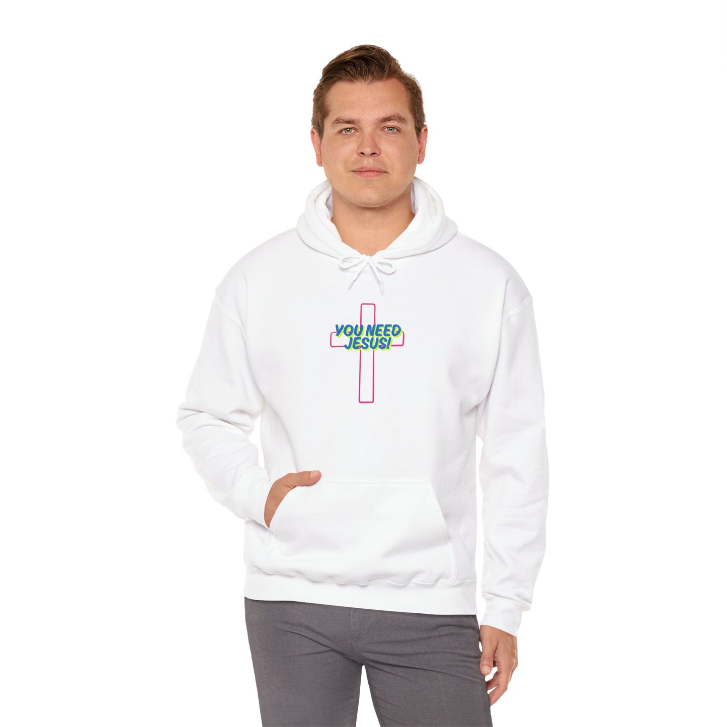 Unisex Christian Themed Hoodie, Faith inspired Casual Jesus hoodie , trending Religious Gift for all ages