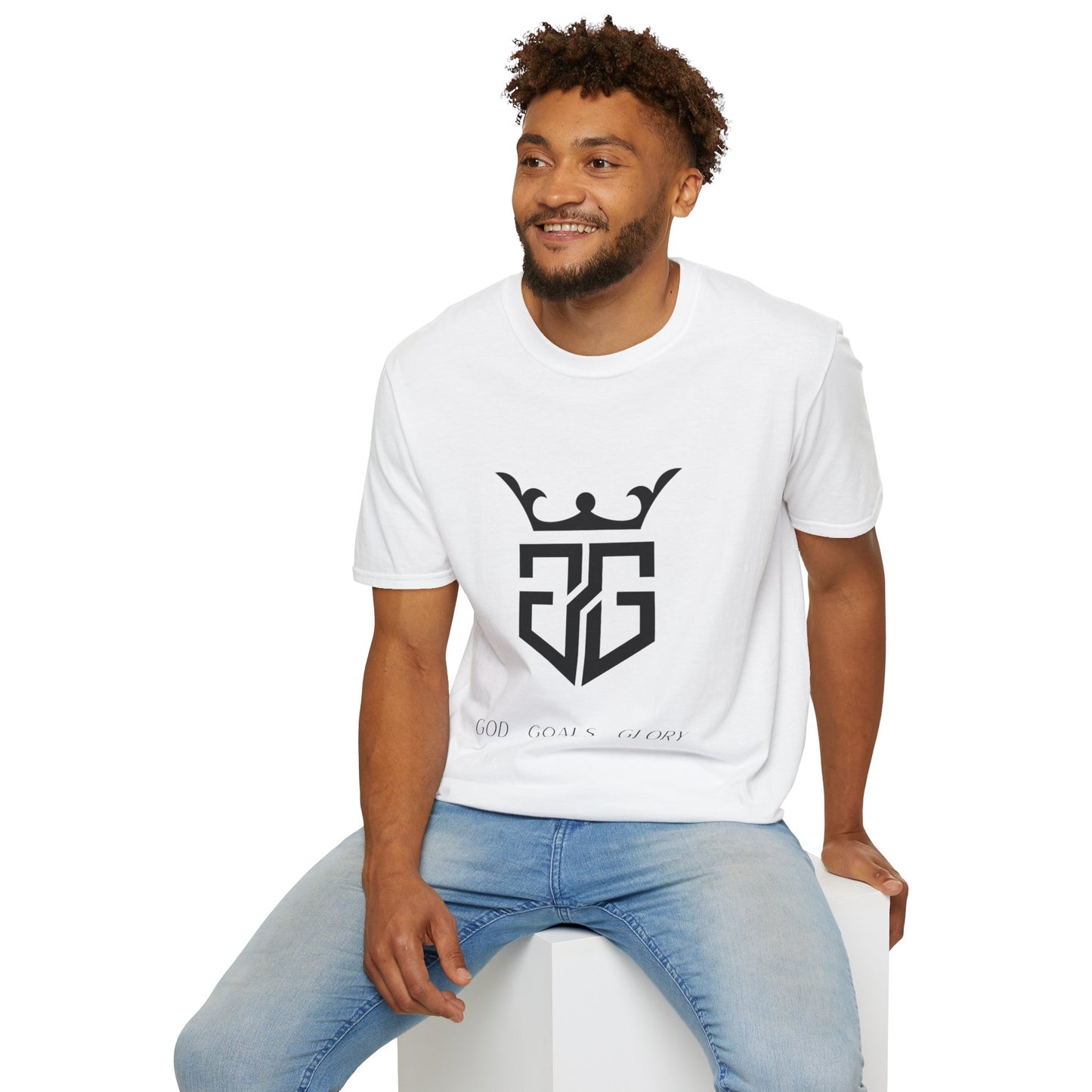 Motivational Softstyle T-Shirt, Motivational Tee for Everyday Wear, faith inspired Streetwear, Gift for christians, Inspirational Quote Shirt